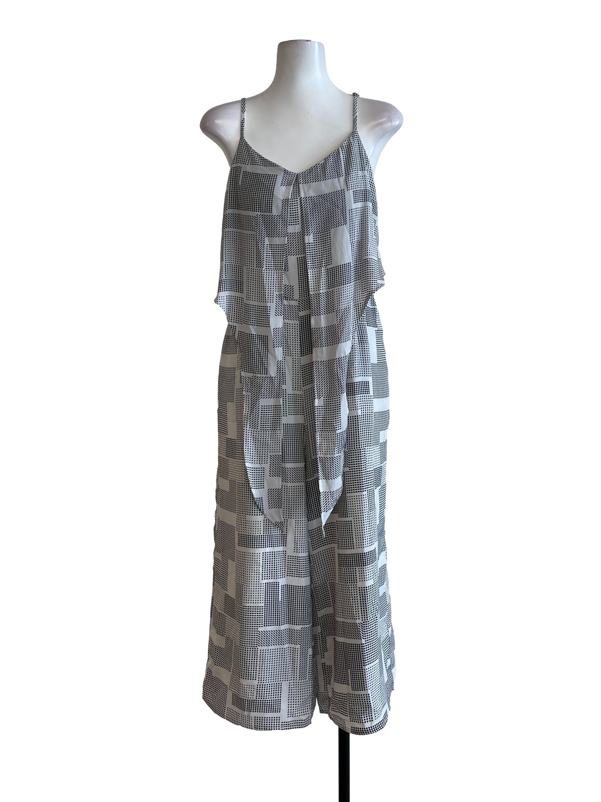 Dove Grey Spaghetti Strap Jumpsuit