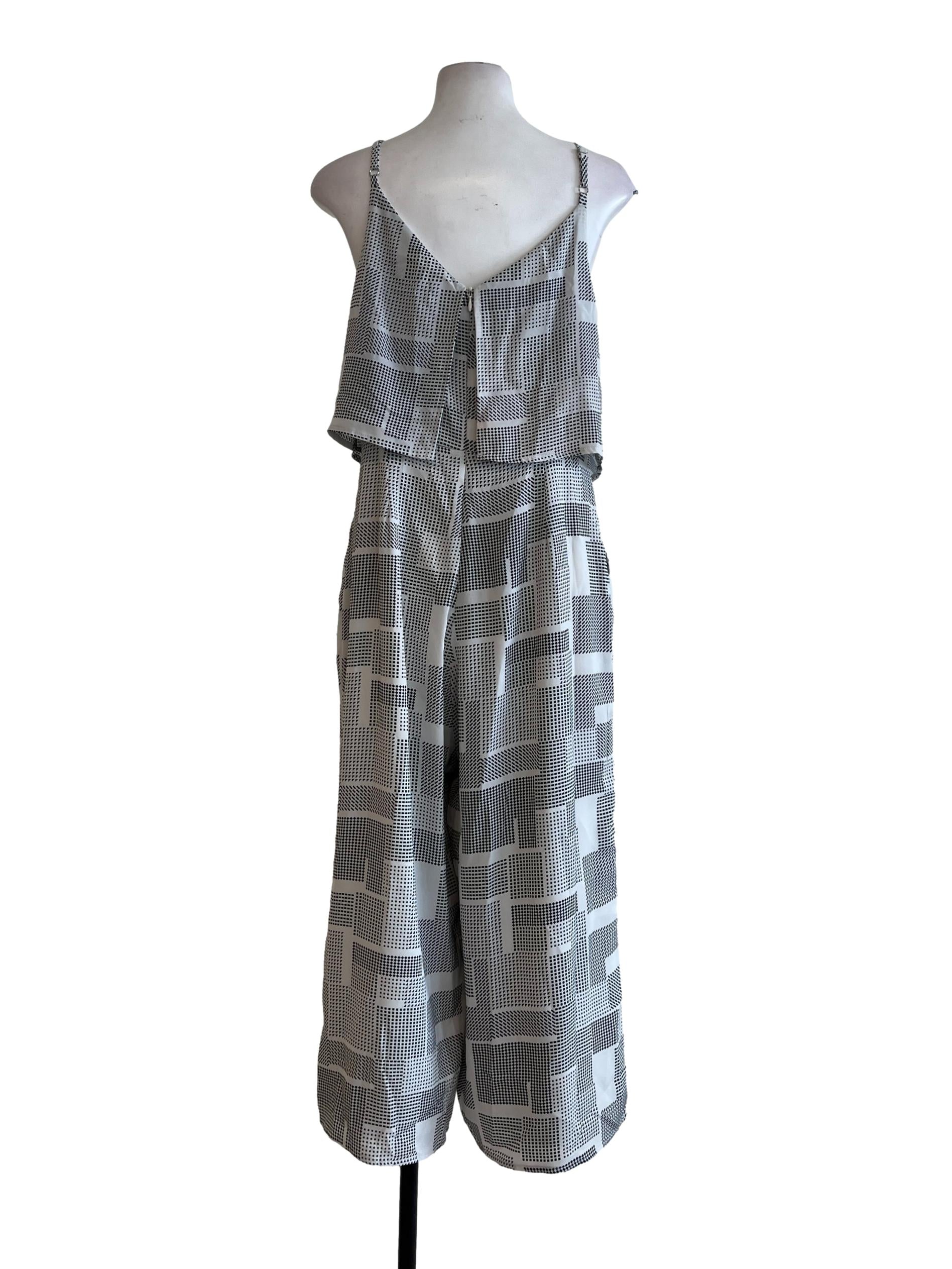 Dove Grey Spaghetti Strap Jumpsuit