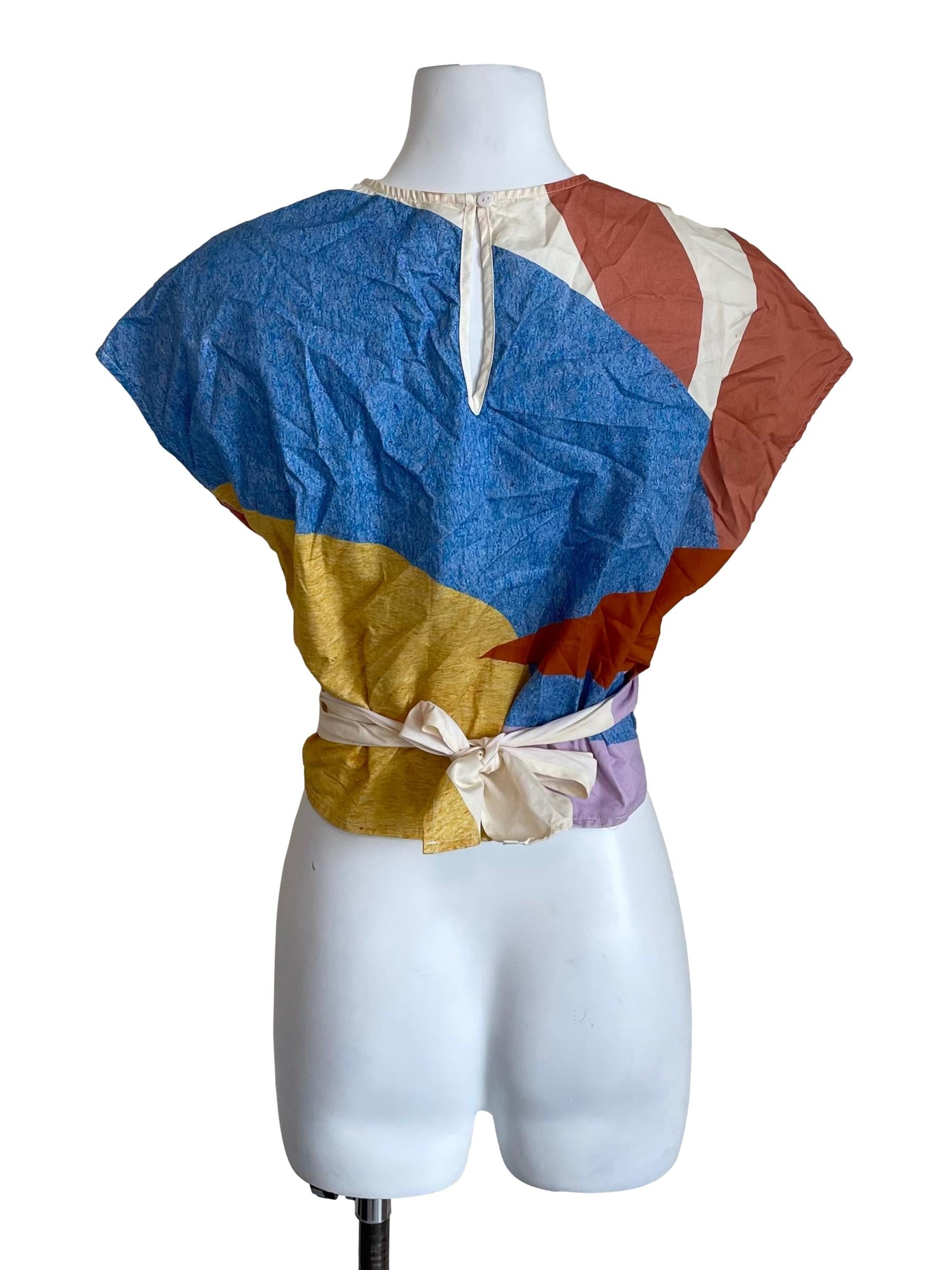 Roadmap Cotton Wrap Top OSN