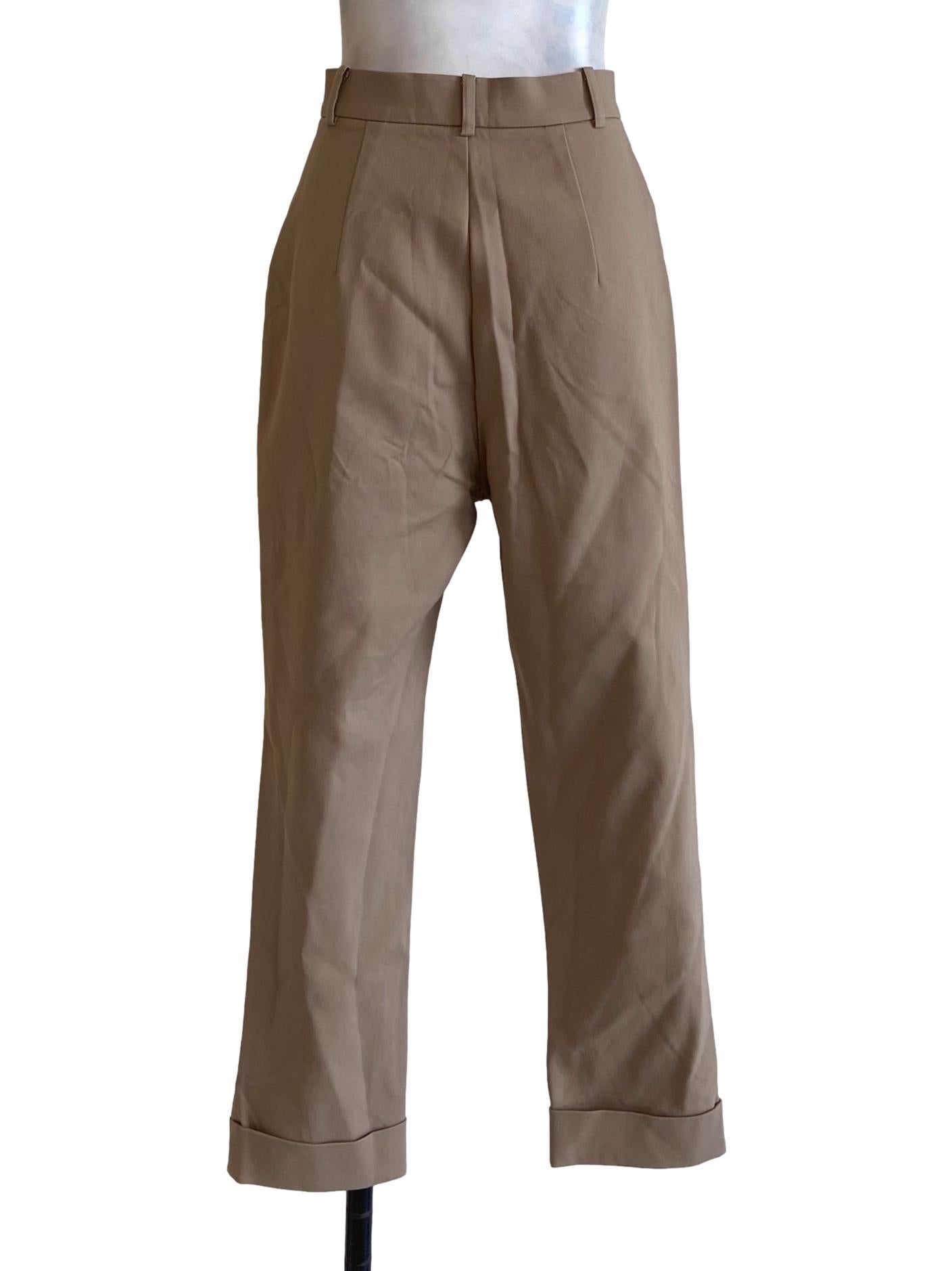 Latte Nude Pegged Pants LB