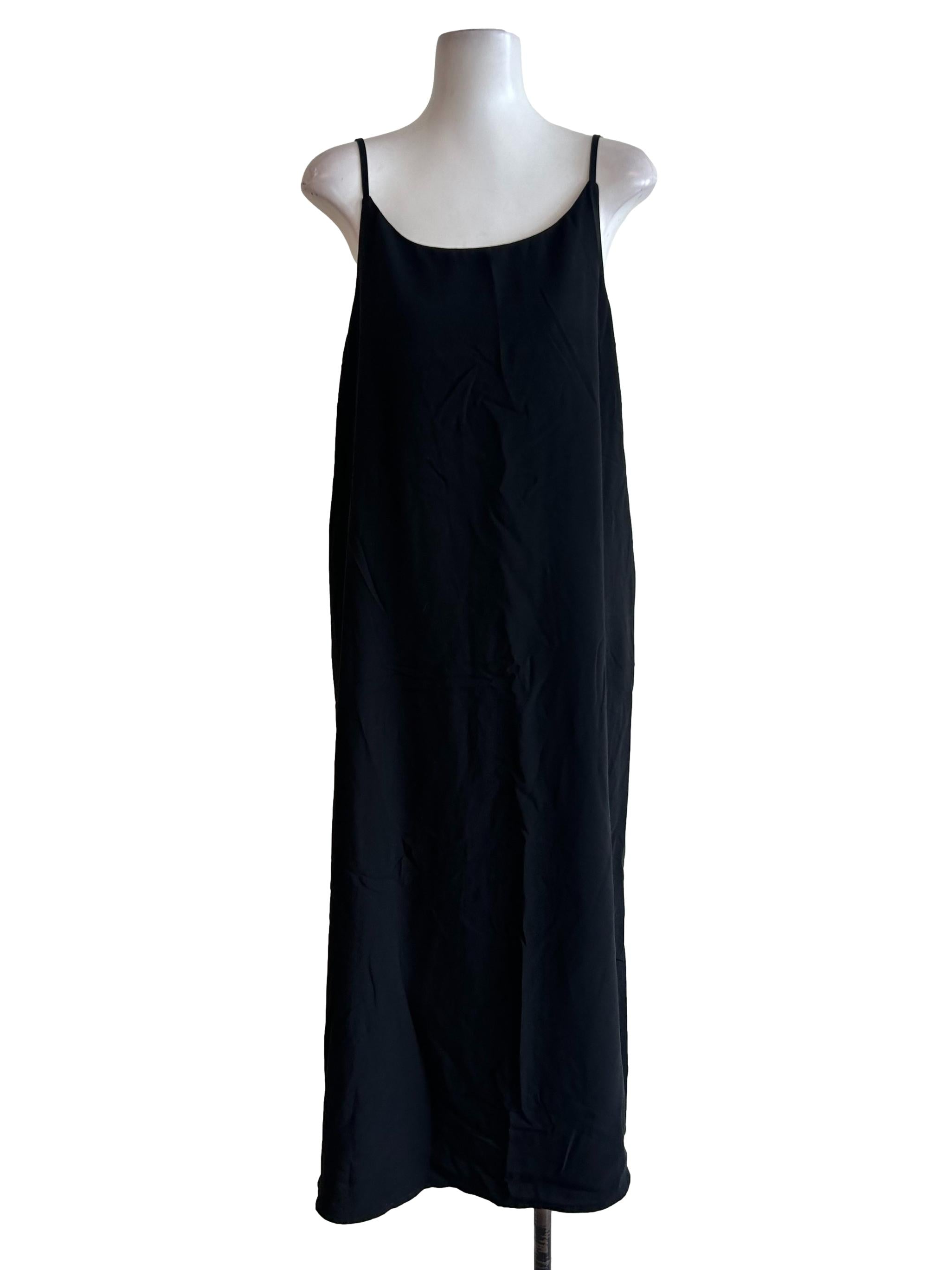 Black Cami Midi Dress