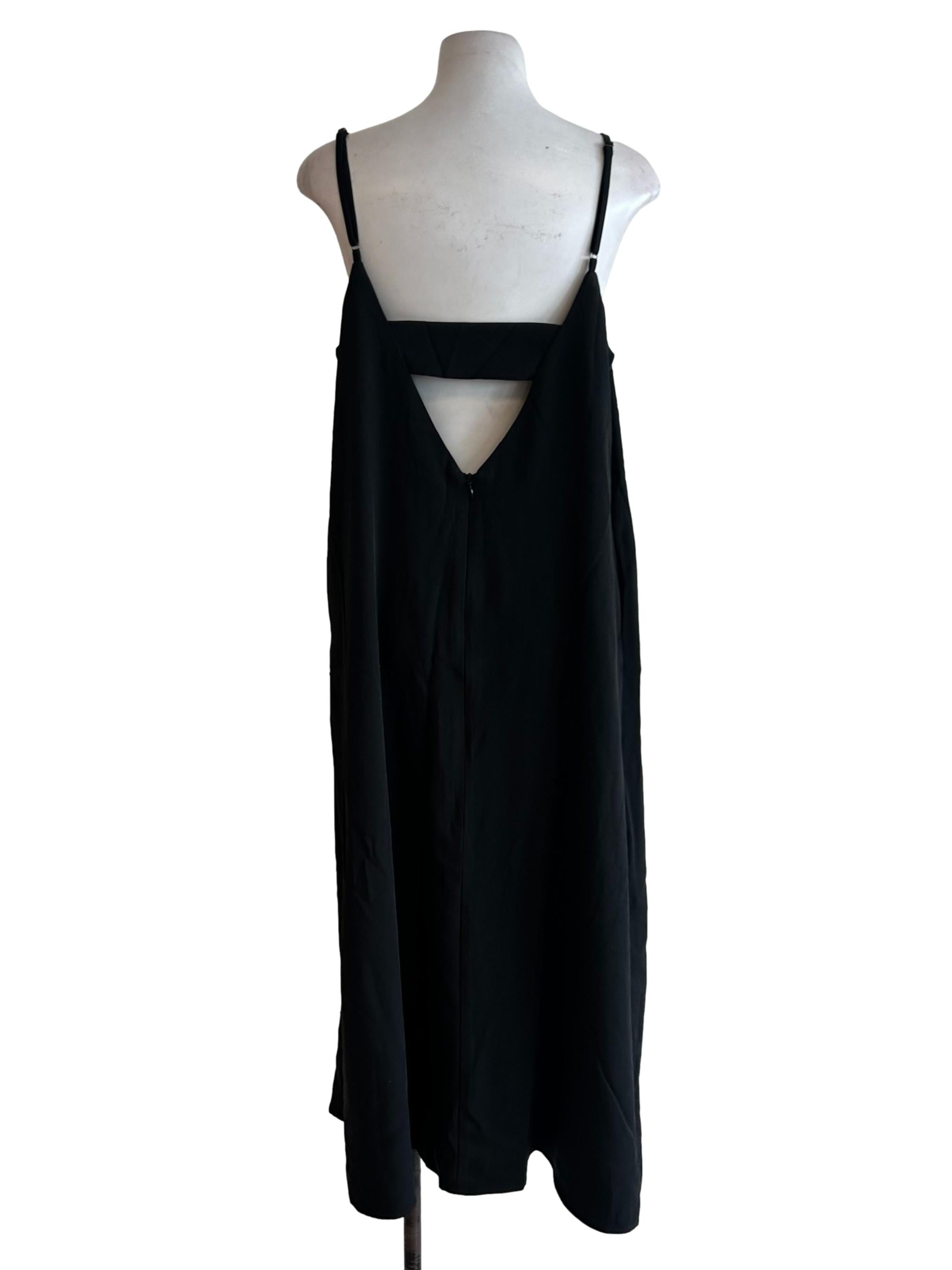 Black Cami Midi Dress