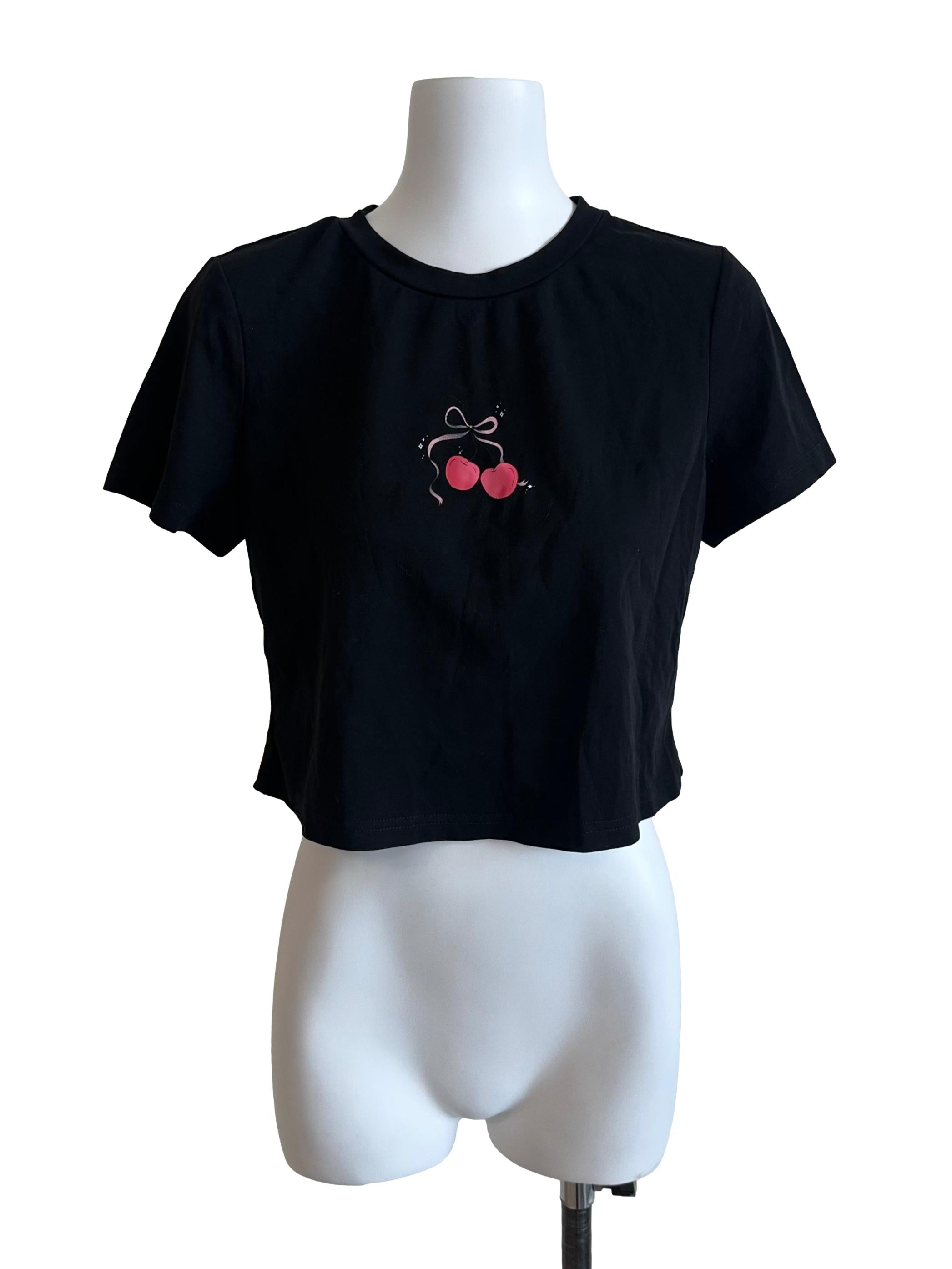 Raven Black Cherry Graphic Tee