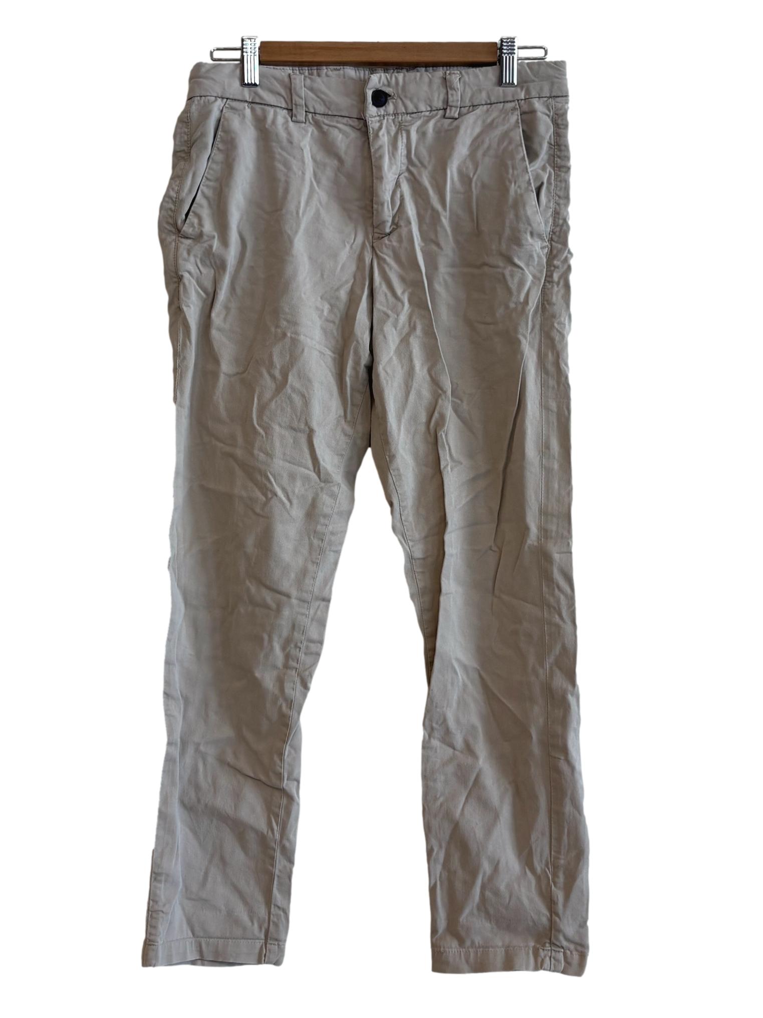 Tan Slim Fit Pants