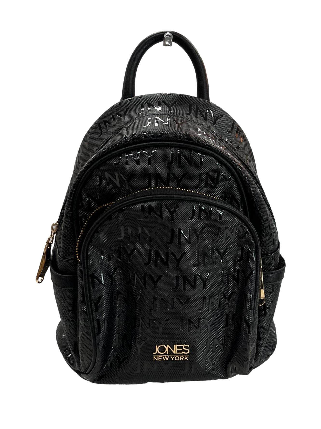 Black Mini Logo Backpack