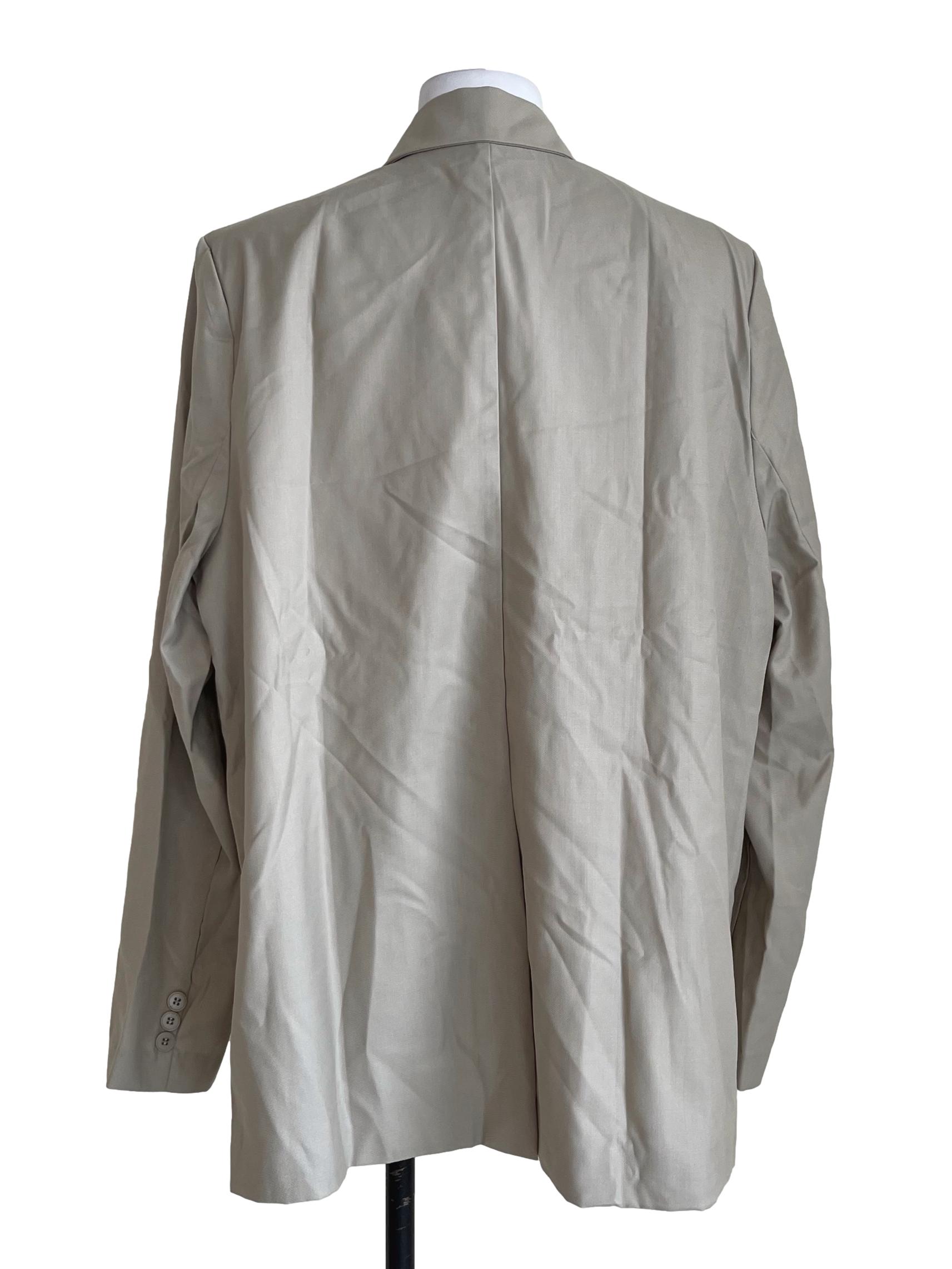Linen Beige Classic Blazer