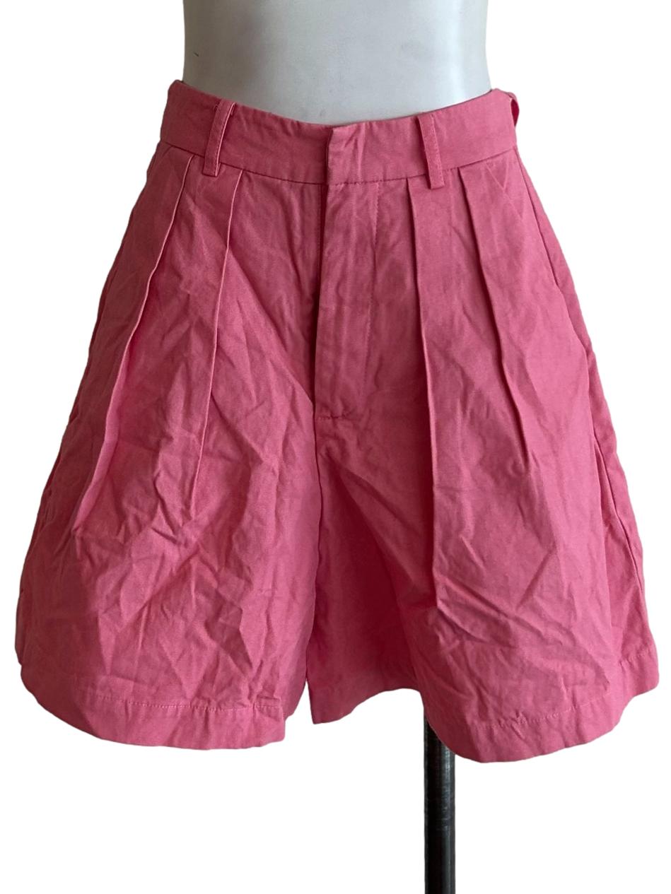 Punch Pink Cotton Short