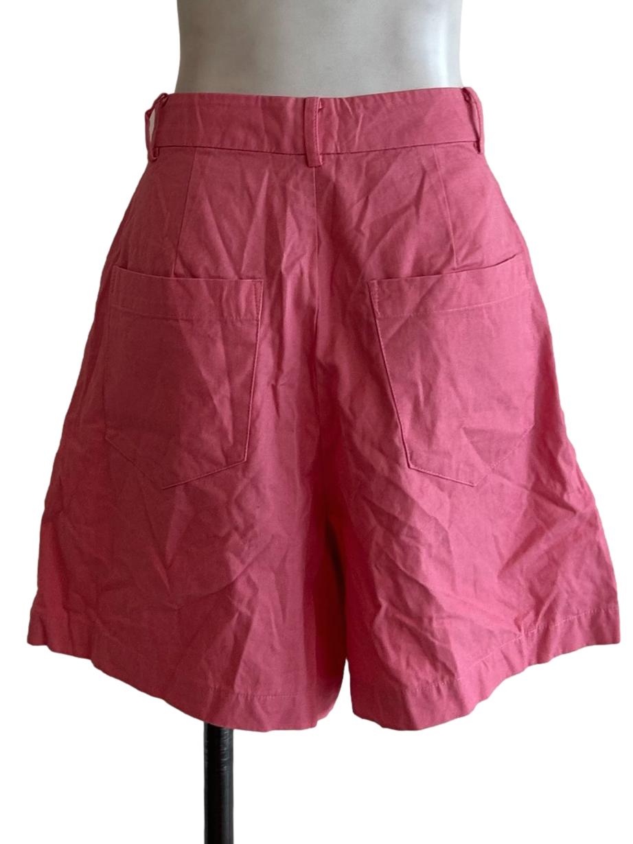 Punch Pink Cotton Short