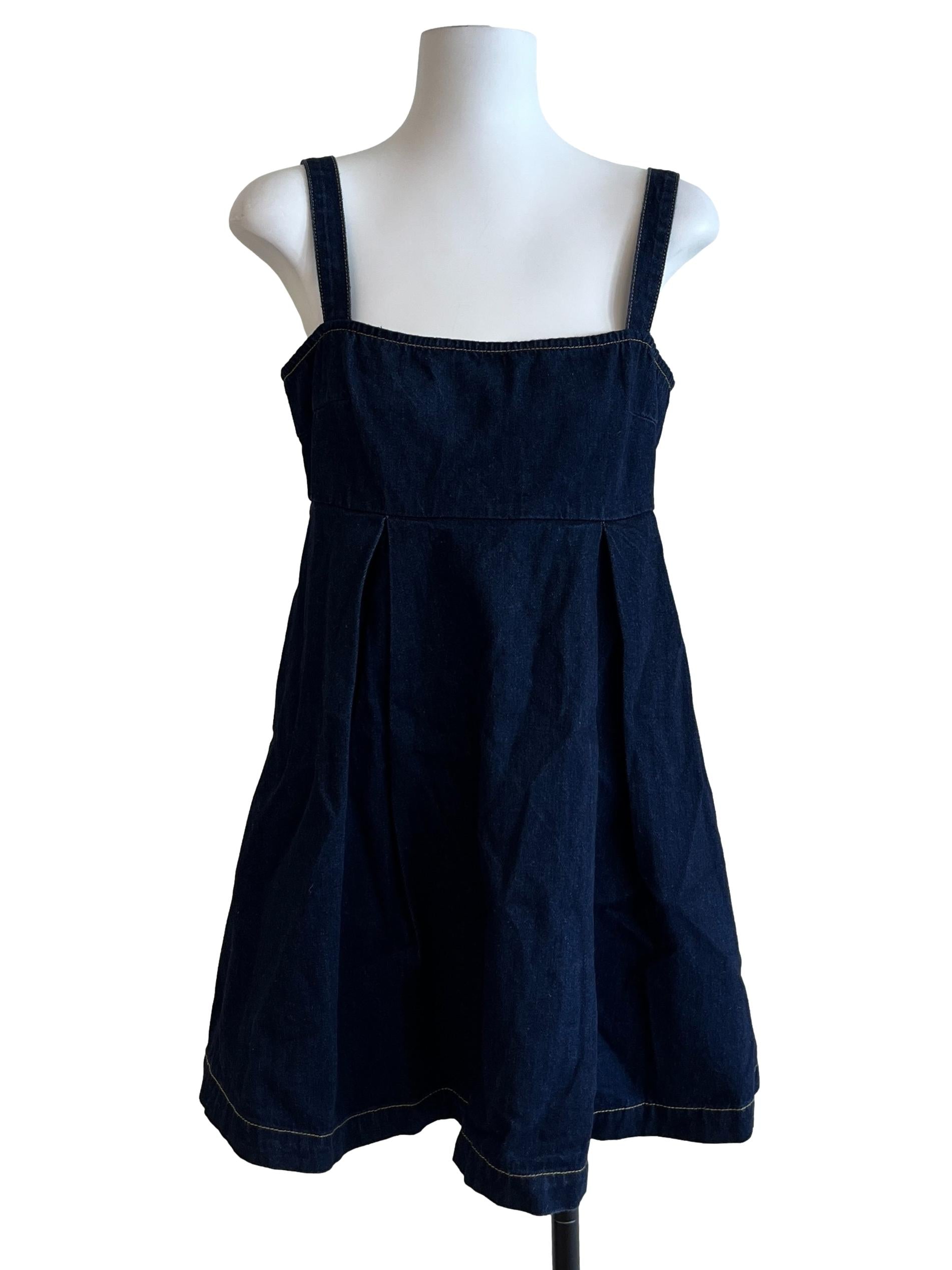 Indigo Blue Denim Mini Dress