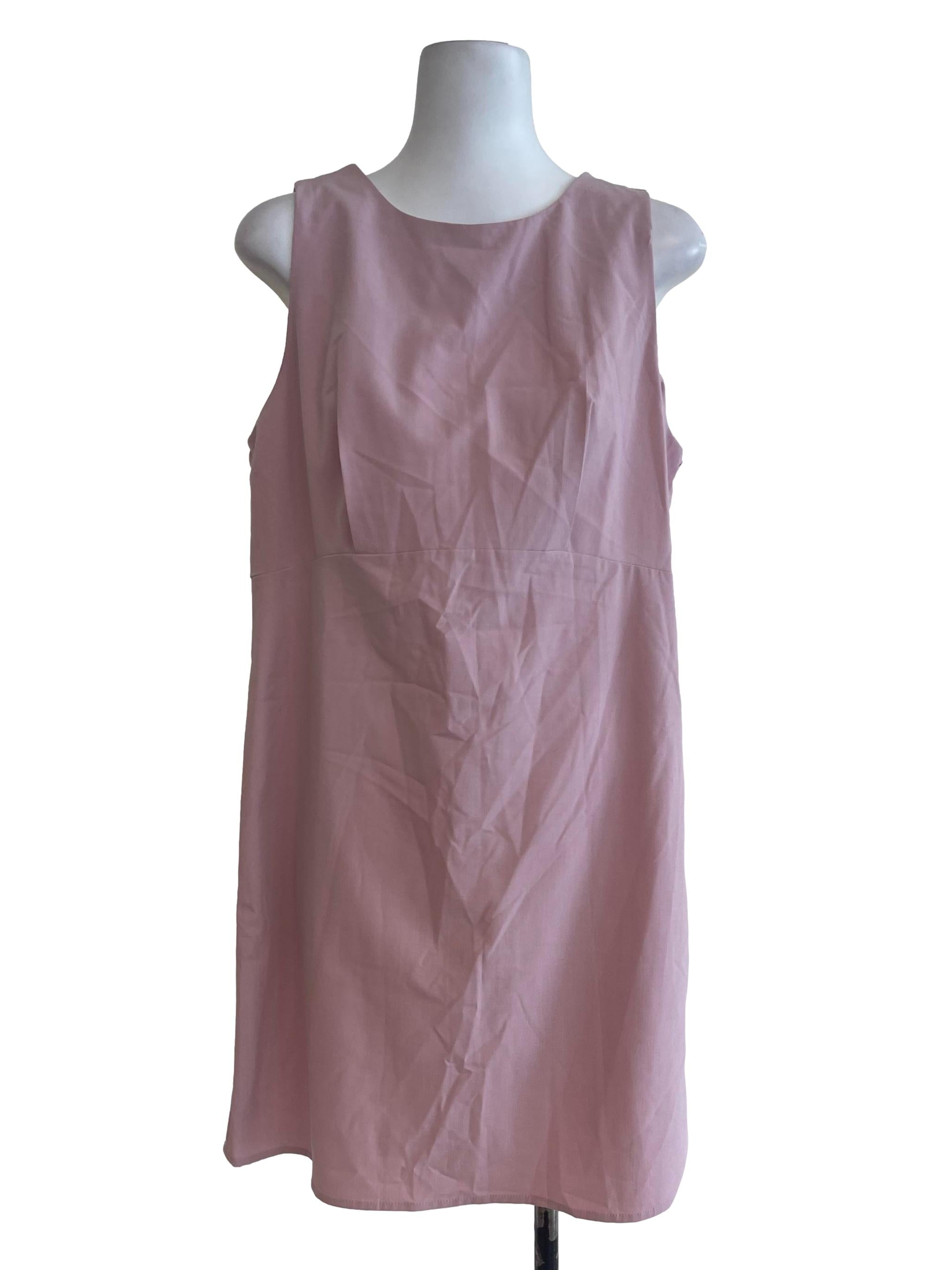 Pink Formal Office Dress