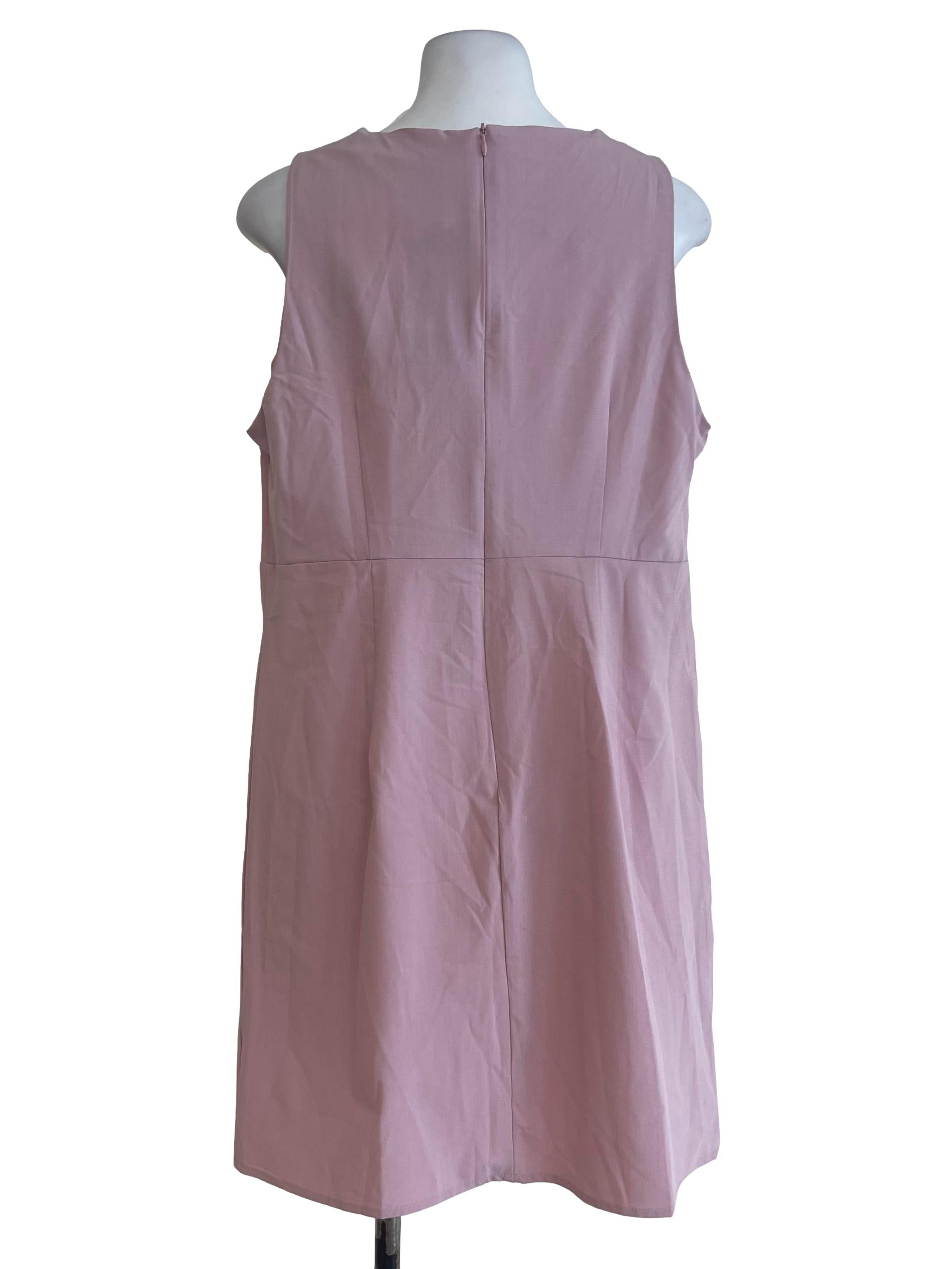 Pink Formal Office Dress