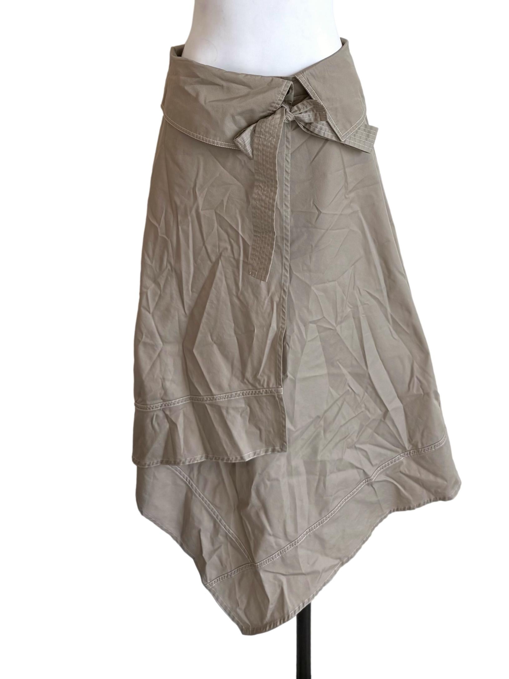 Hazel Wood Handkerchief Wrap Skirt