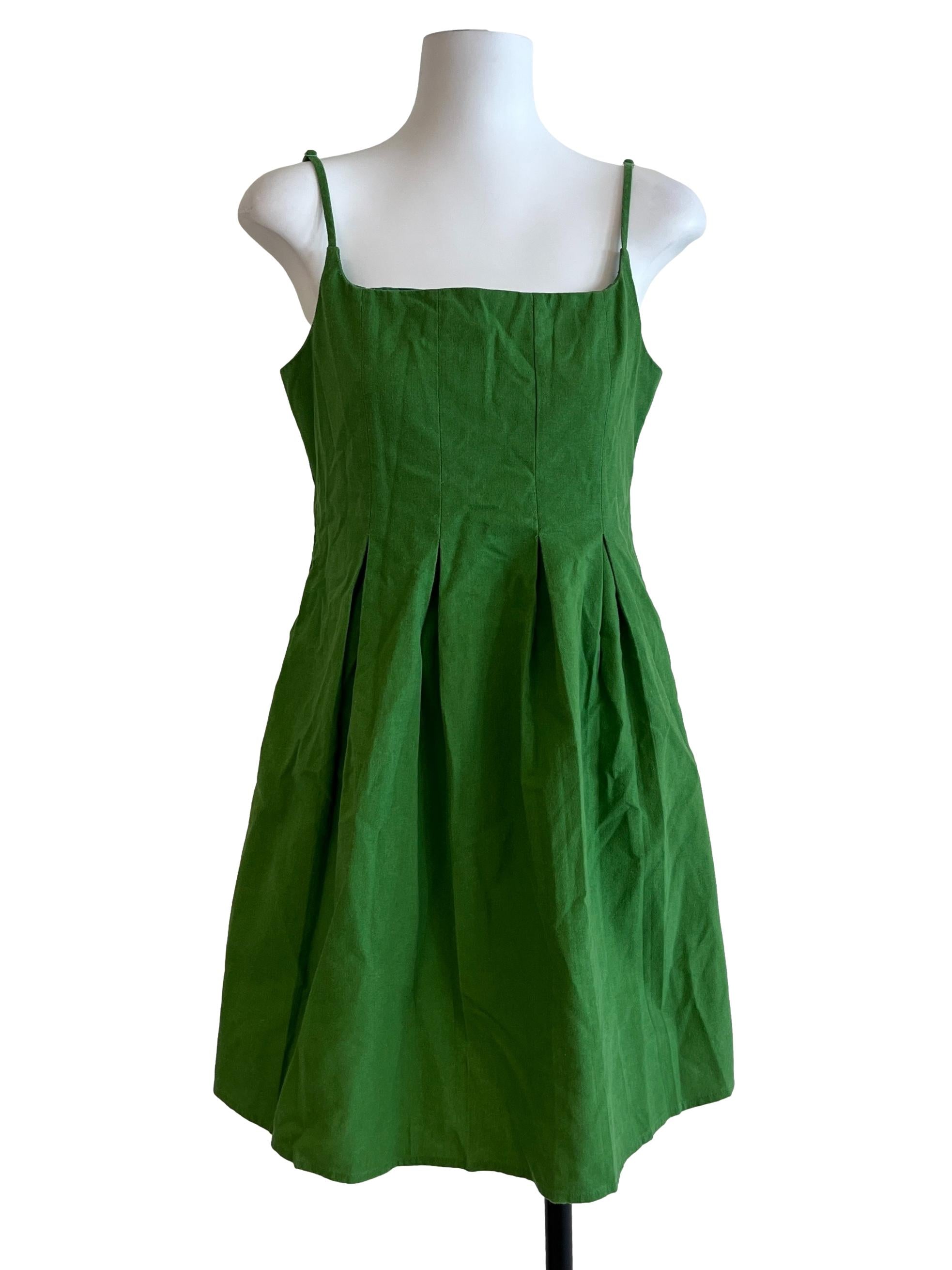 Parakeet Green Mini Dress