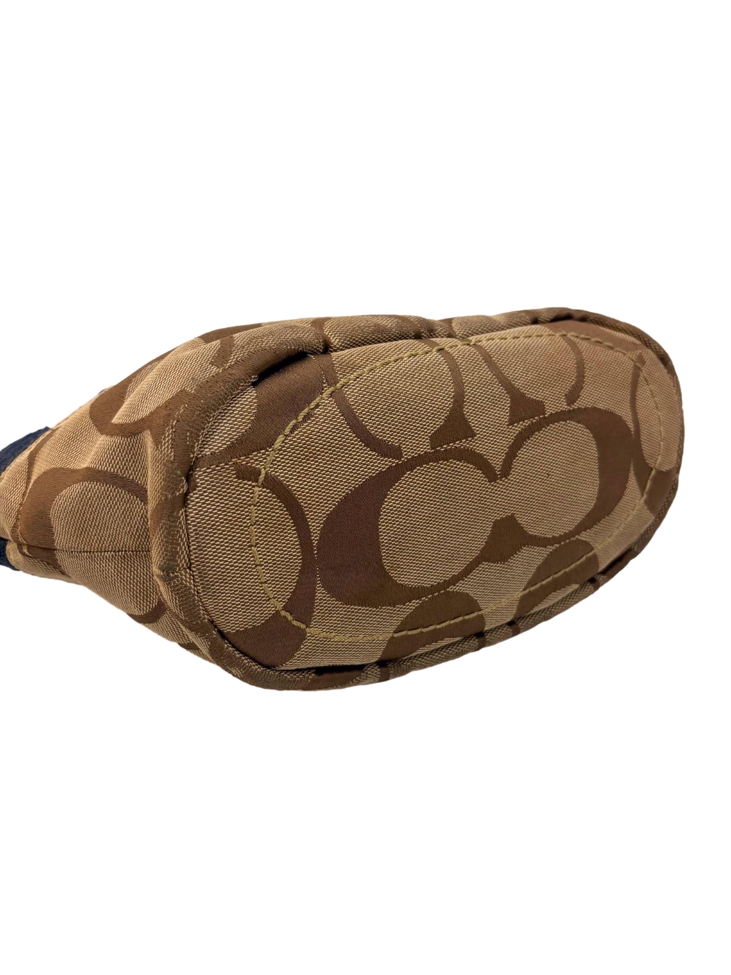 Brown And Navy Signature Rugby Duffle Bag