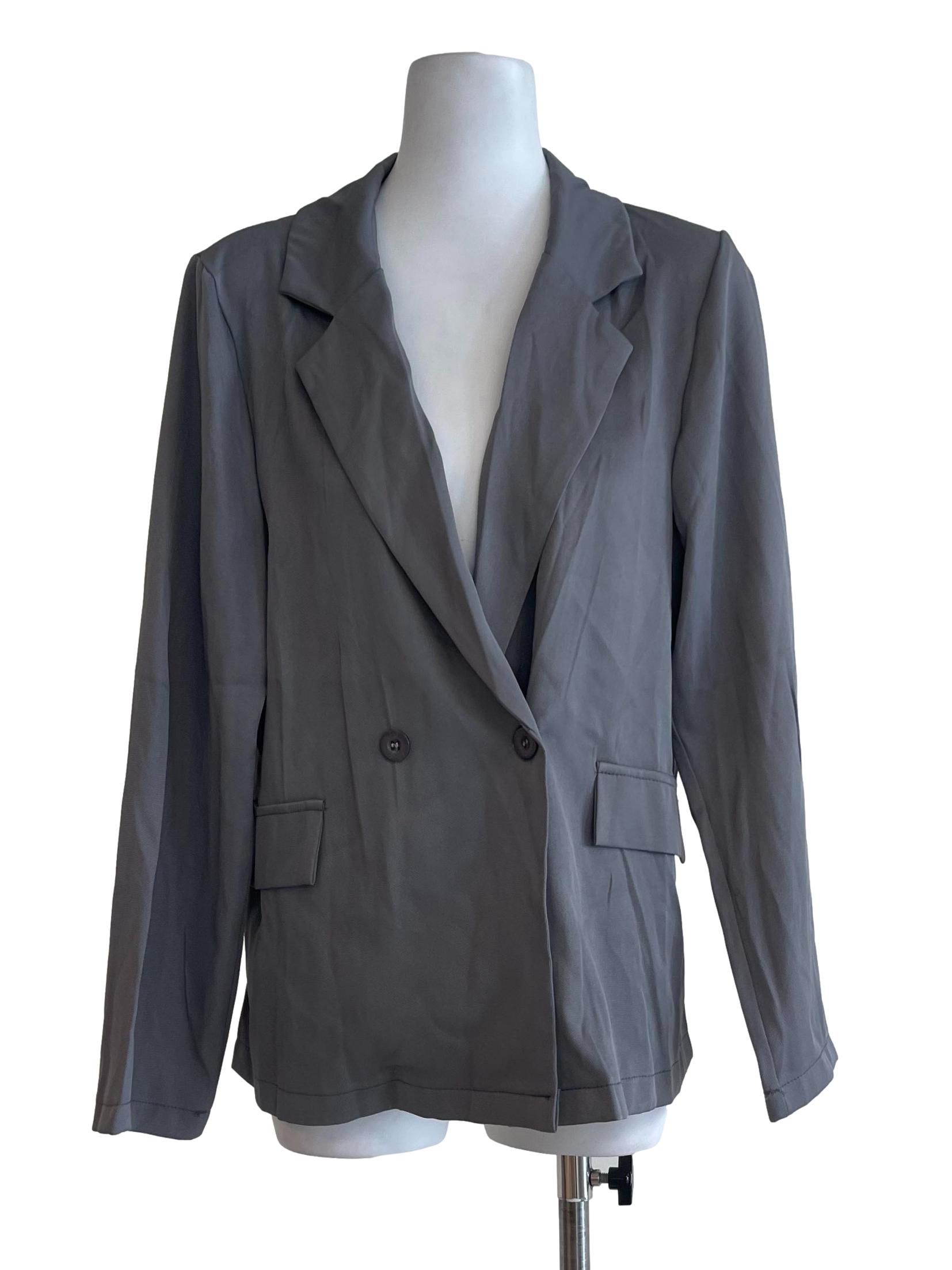 Grey Soft Blazer