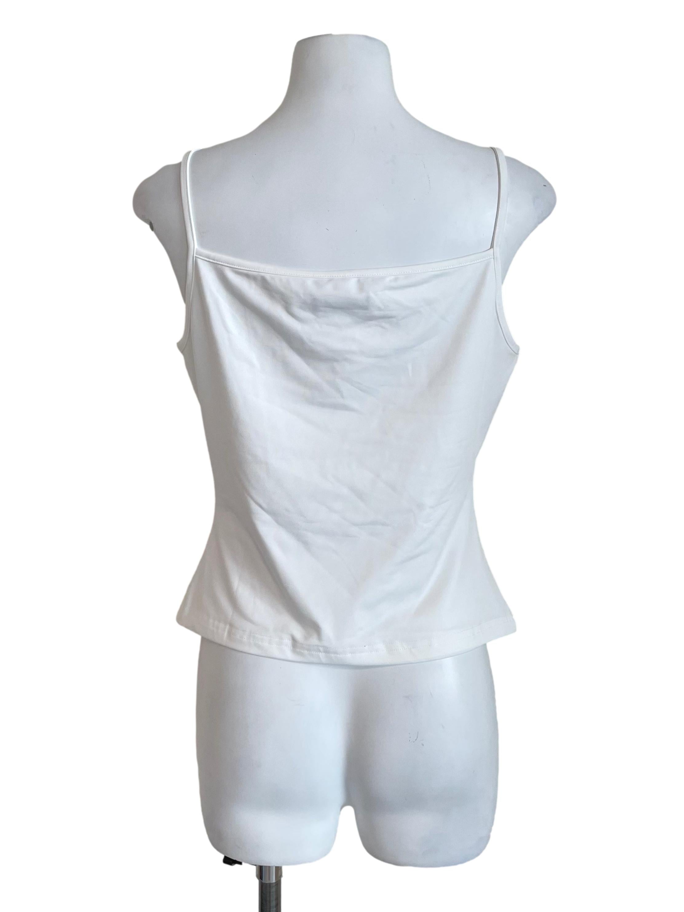 White Fitted Camisole