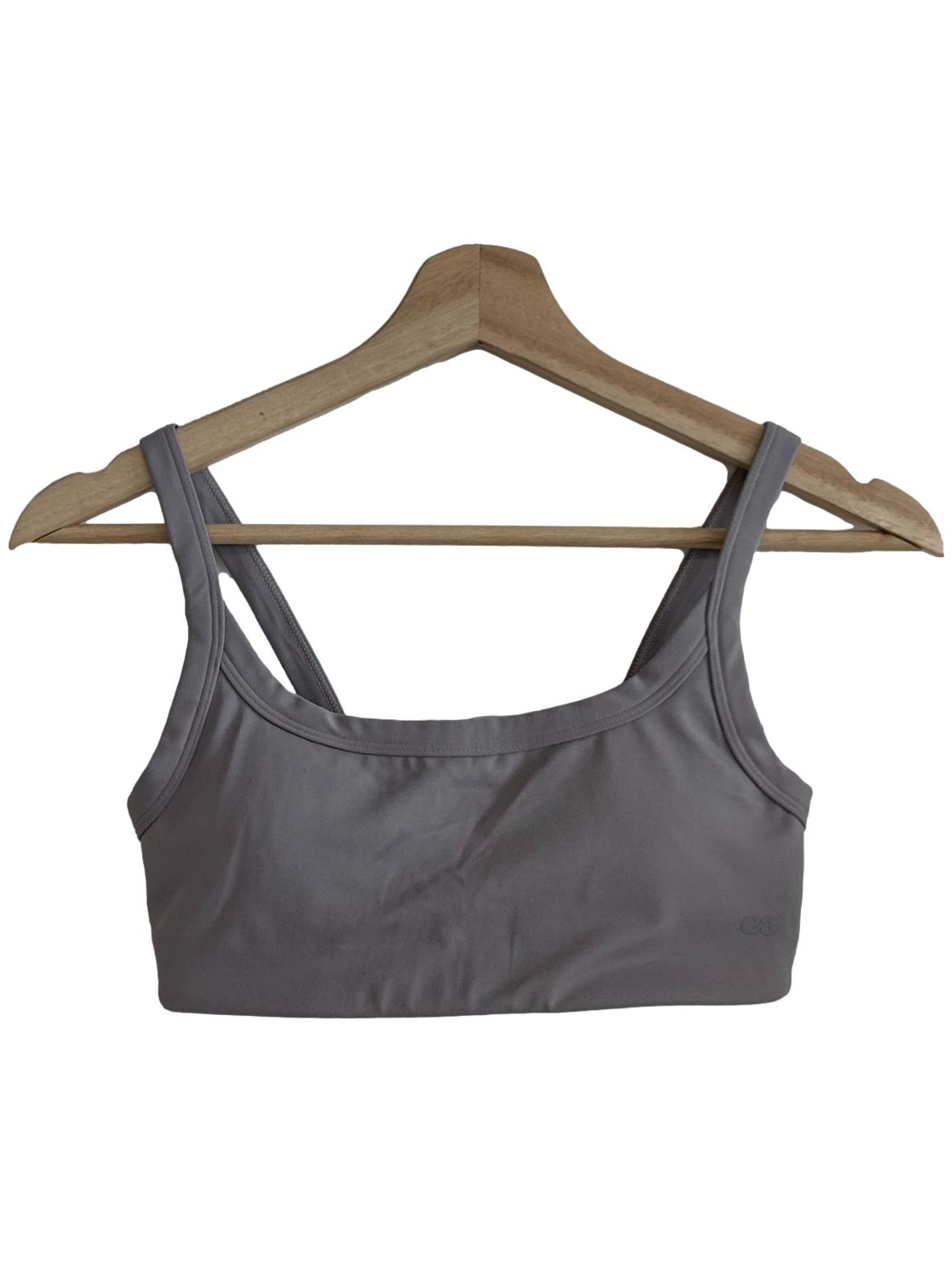 Heather Purple Sports Bra Top