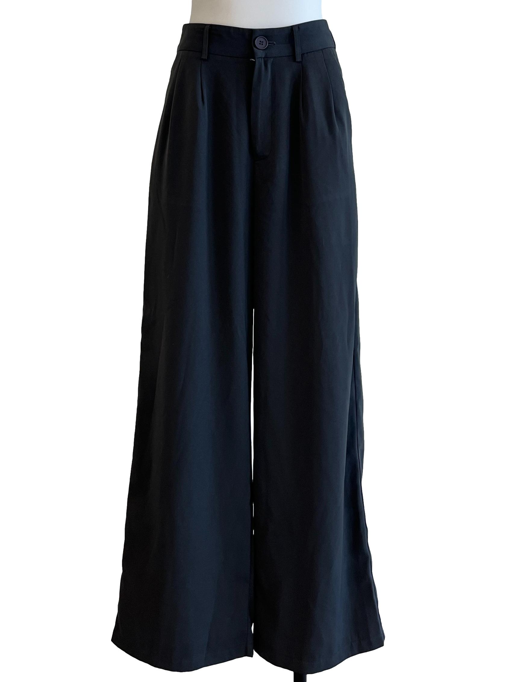 Ash Grey Straight Leg Pants