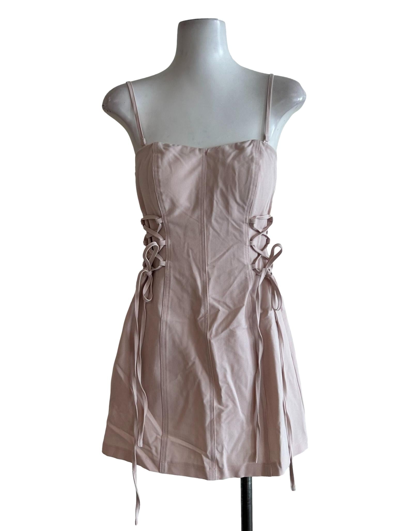 Lemonade Pink Cami Mini Dress