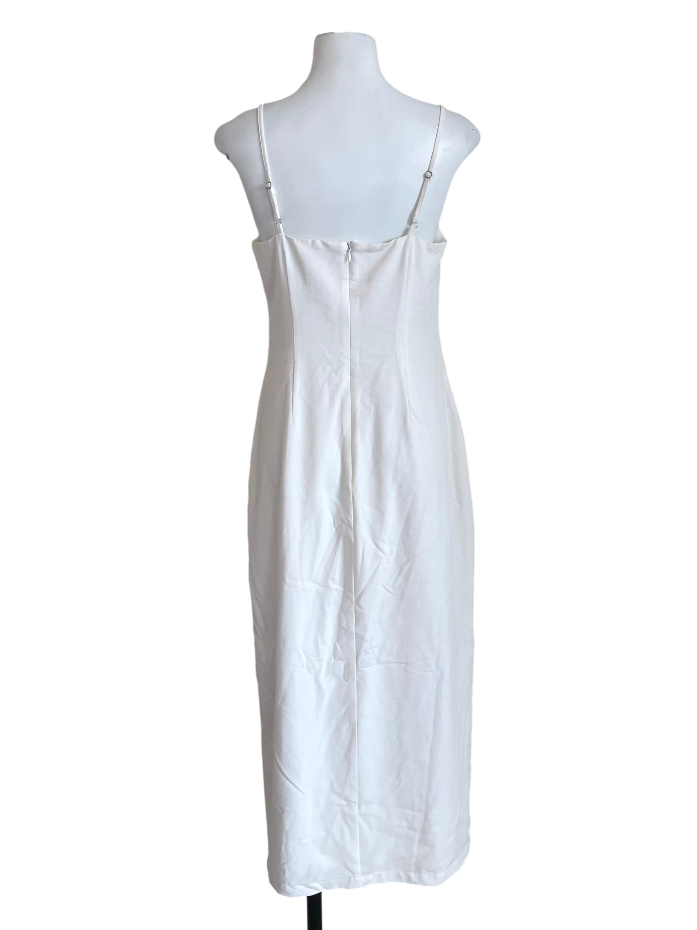 White Milkmaid Slip Dress
