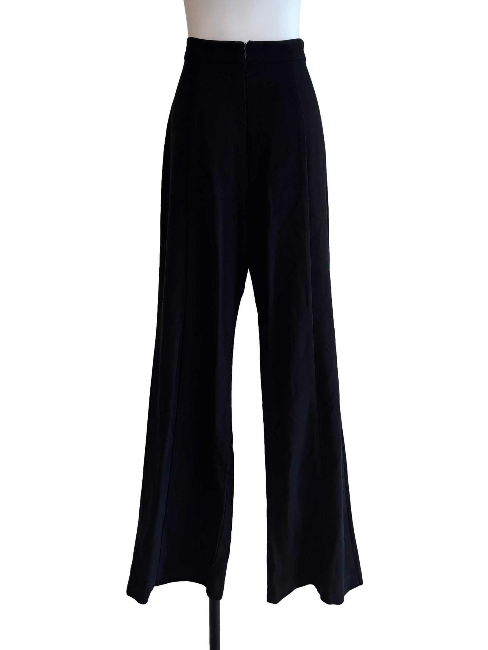 Slate Black Bootcut Slacks