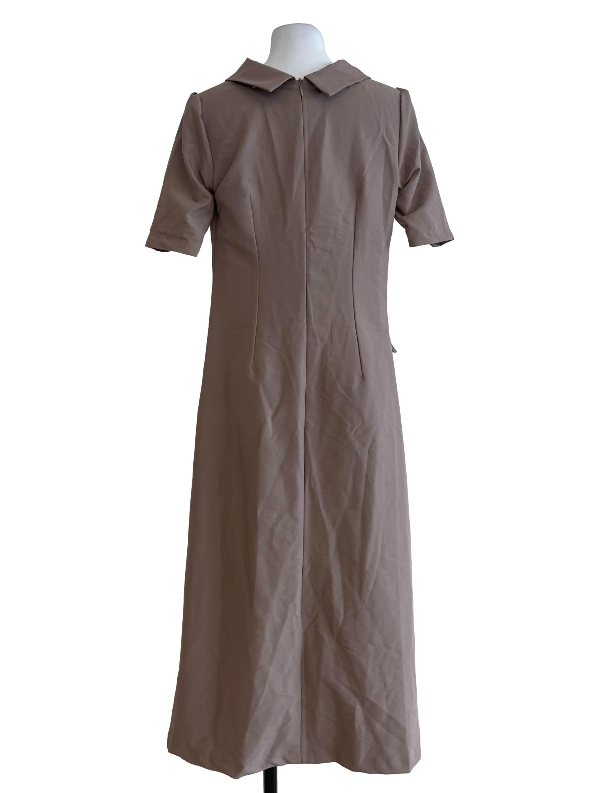Khaki Long Dress