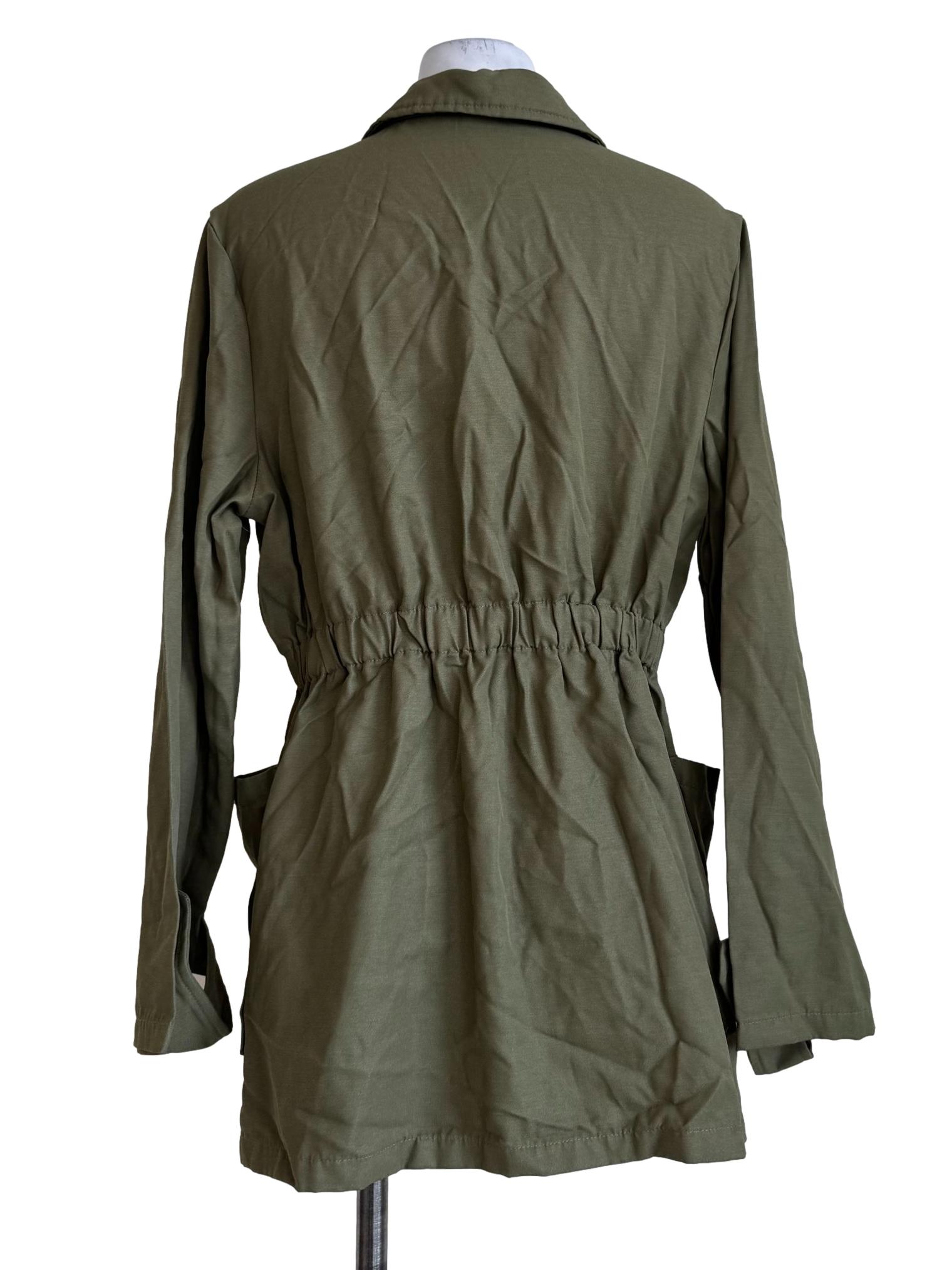 Grass Green Long Sleeve Blouse