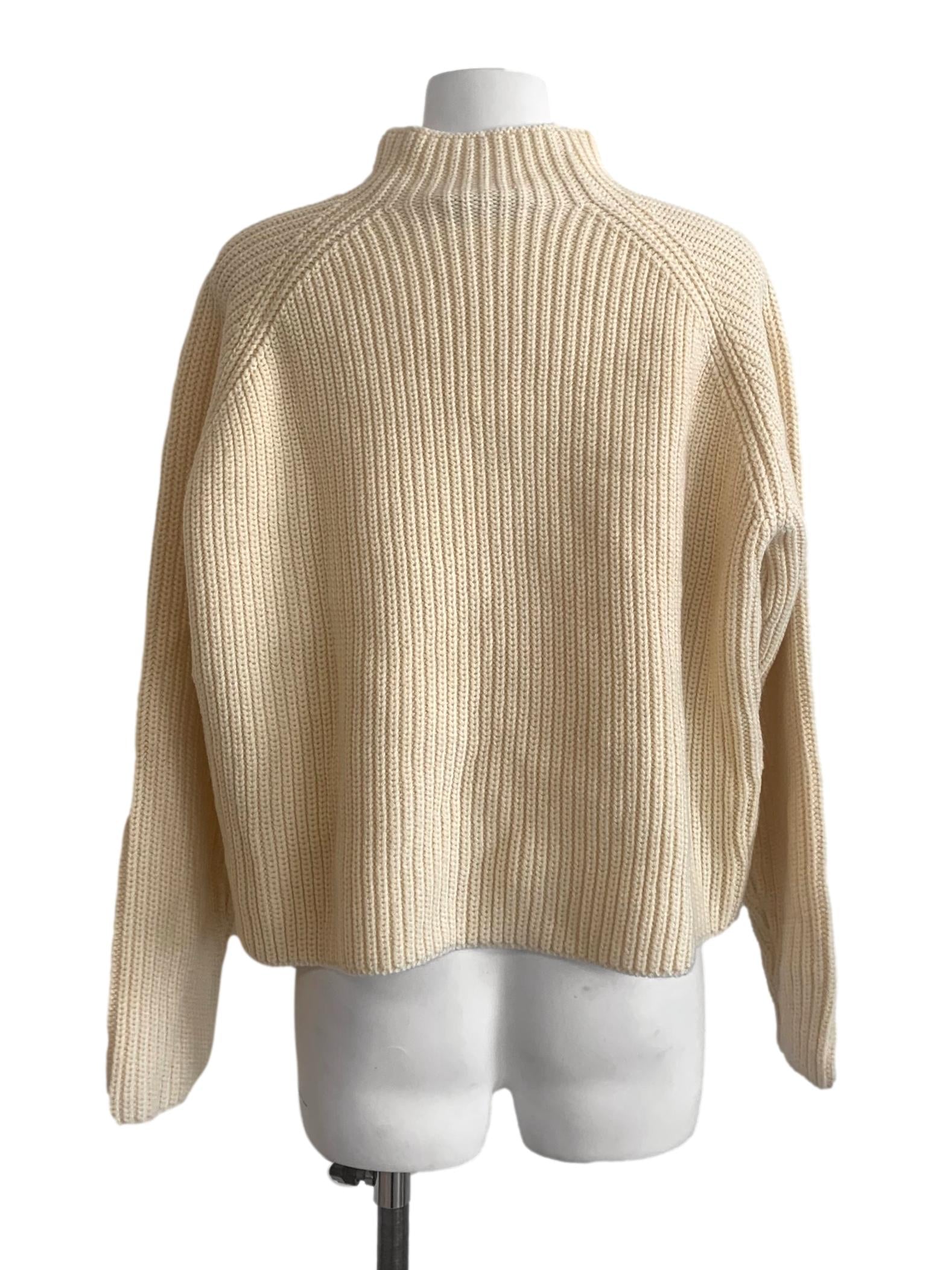Parmesan Yellow Knitted Top