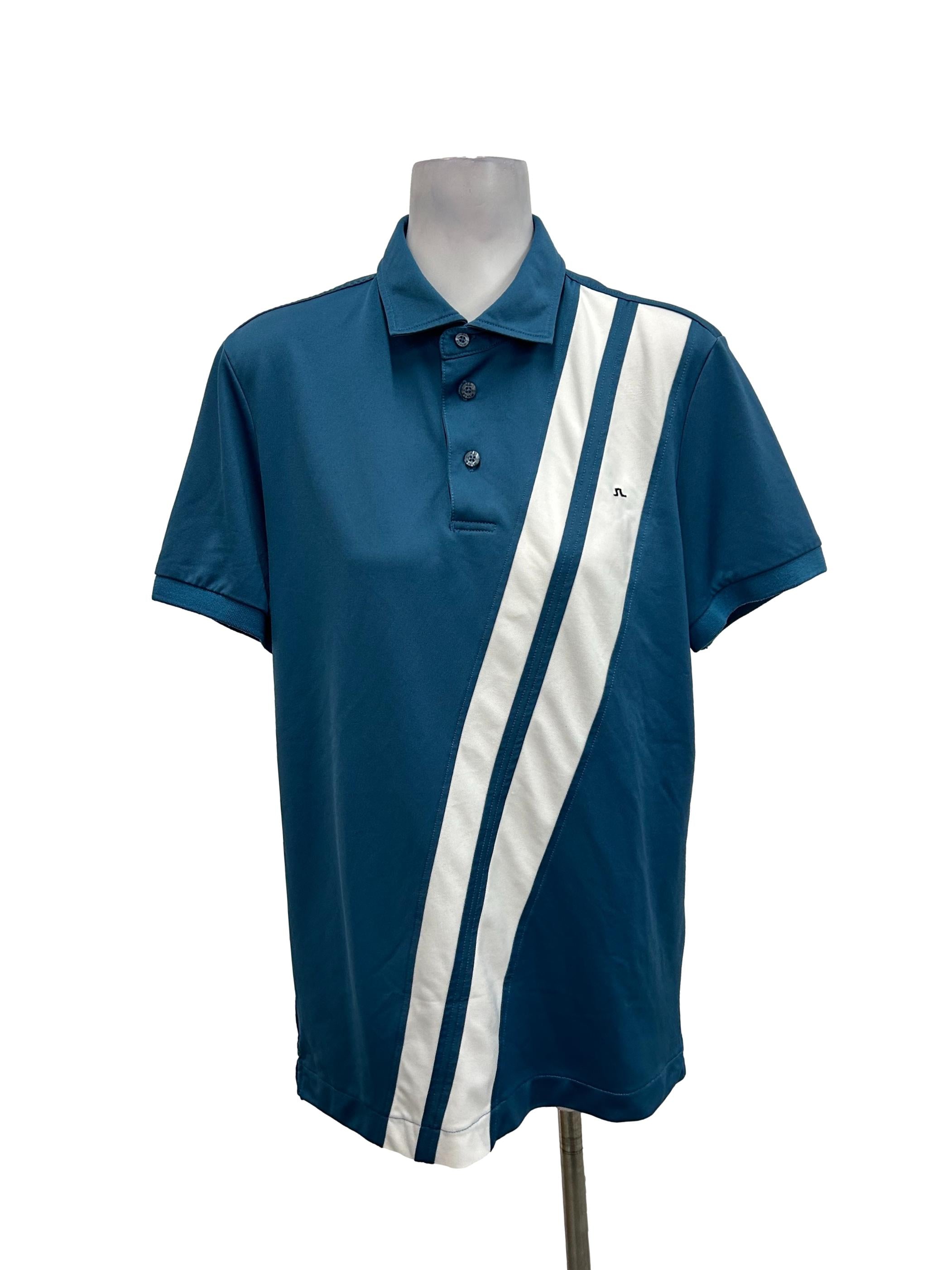 Cerulean Blue Polo Shirt