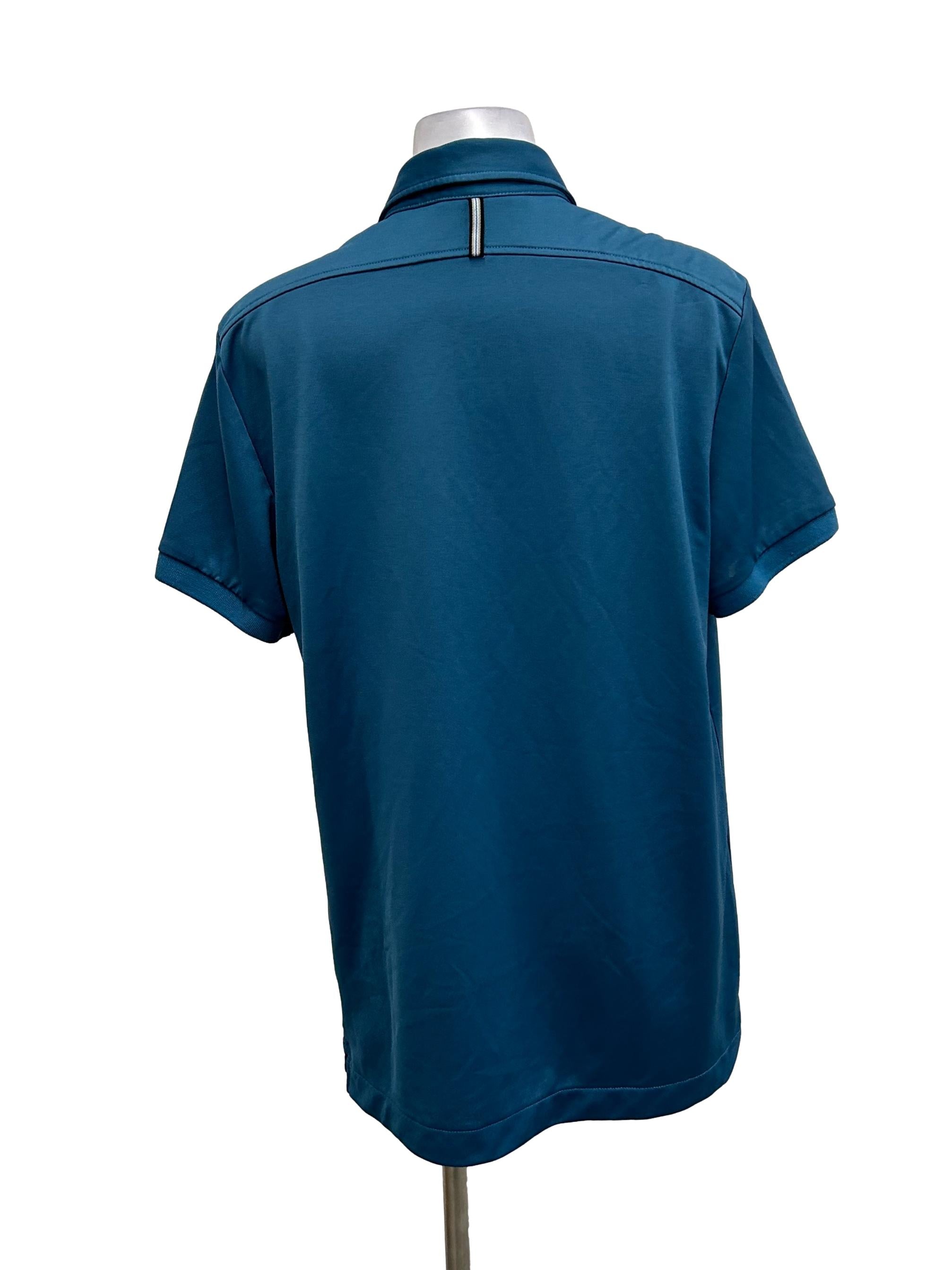 Cerulean Blue Polo Shirt