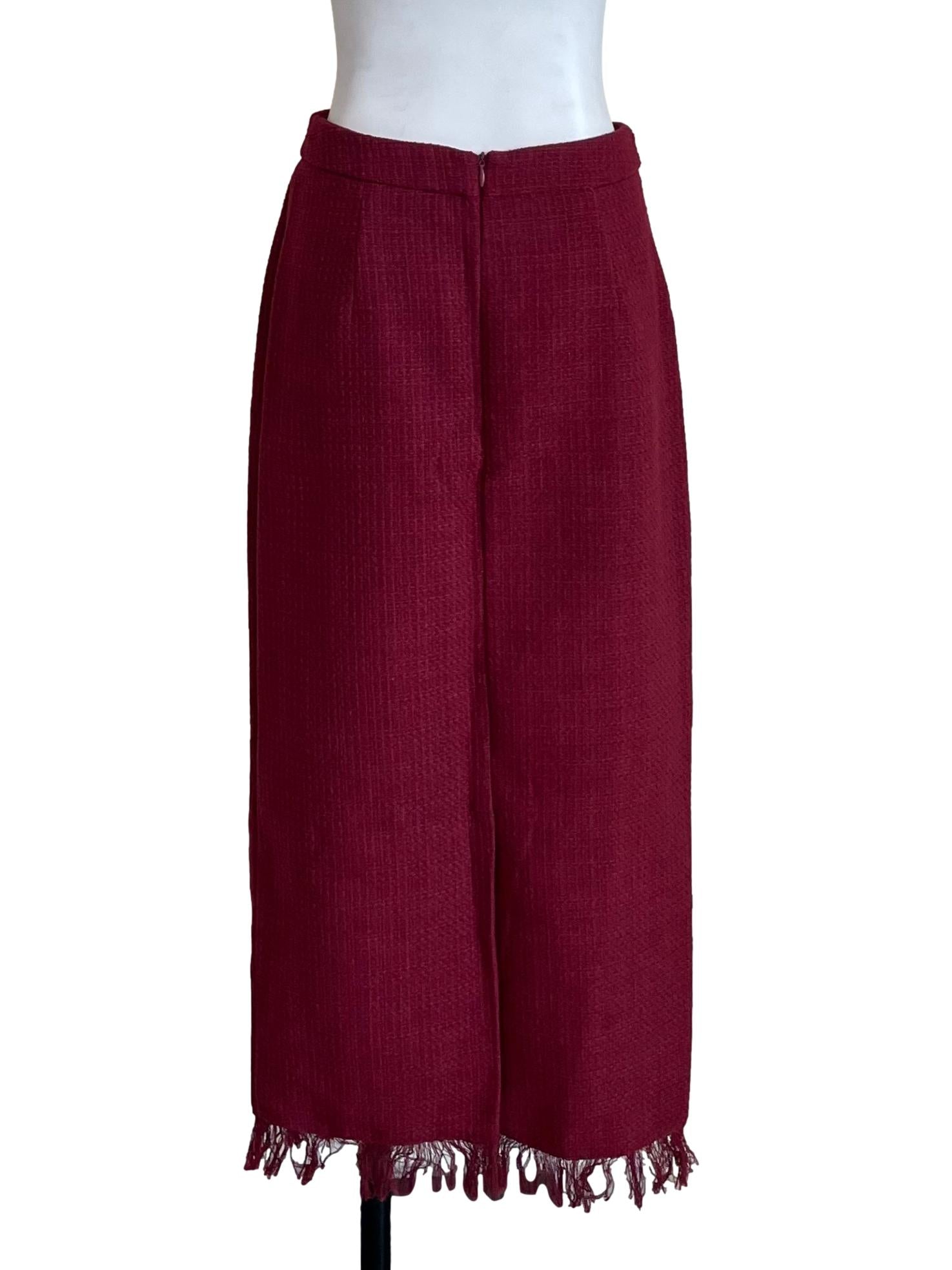 Ruby Tweed Long Pencil Skirt