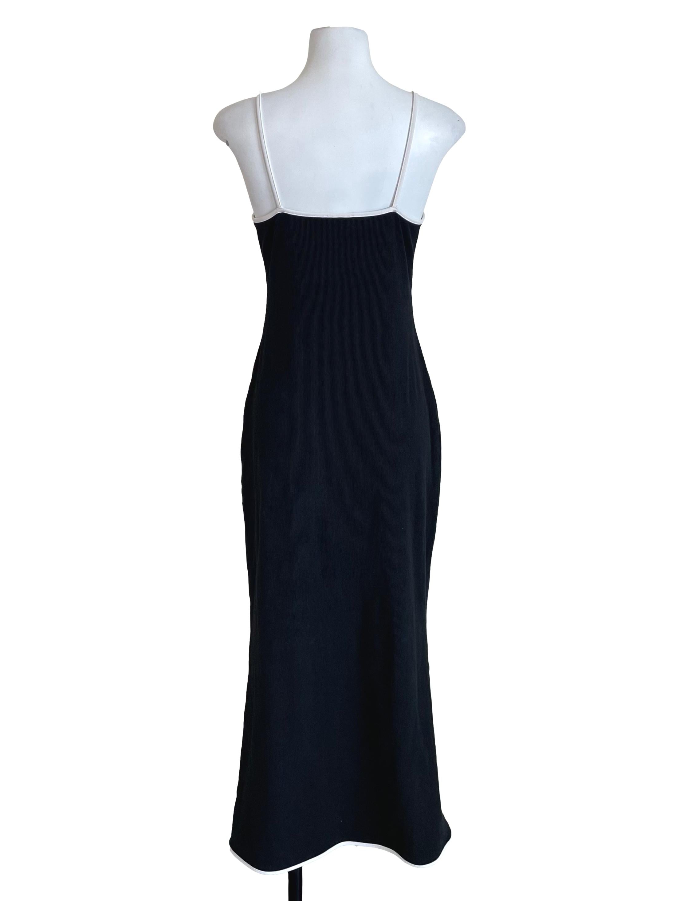 Black Knit Cami Dress