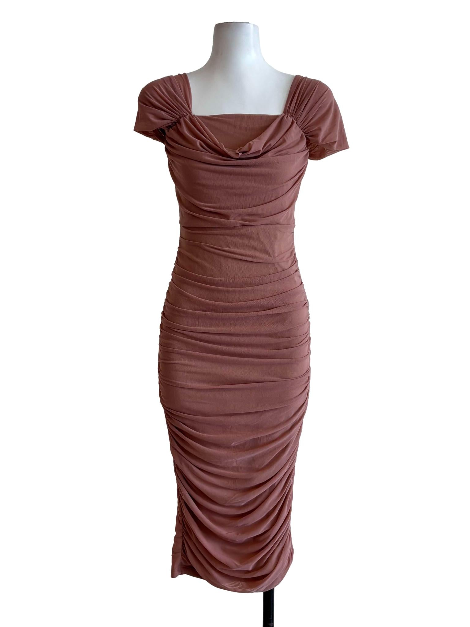 Dusty Pink Bodycon Dress