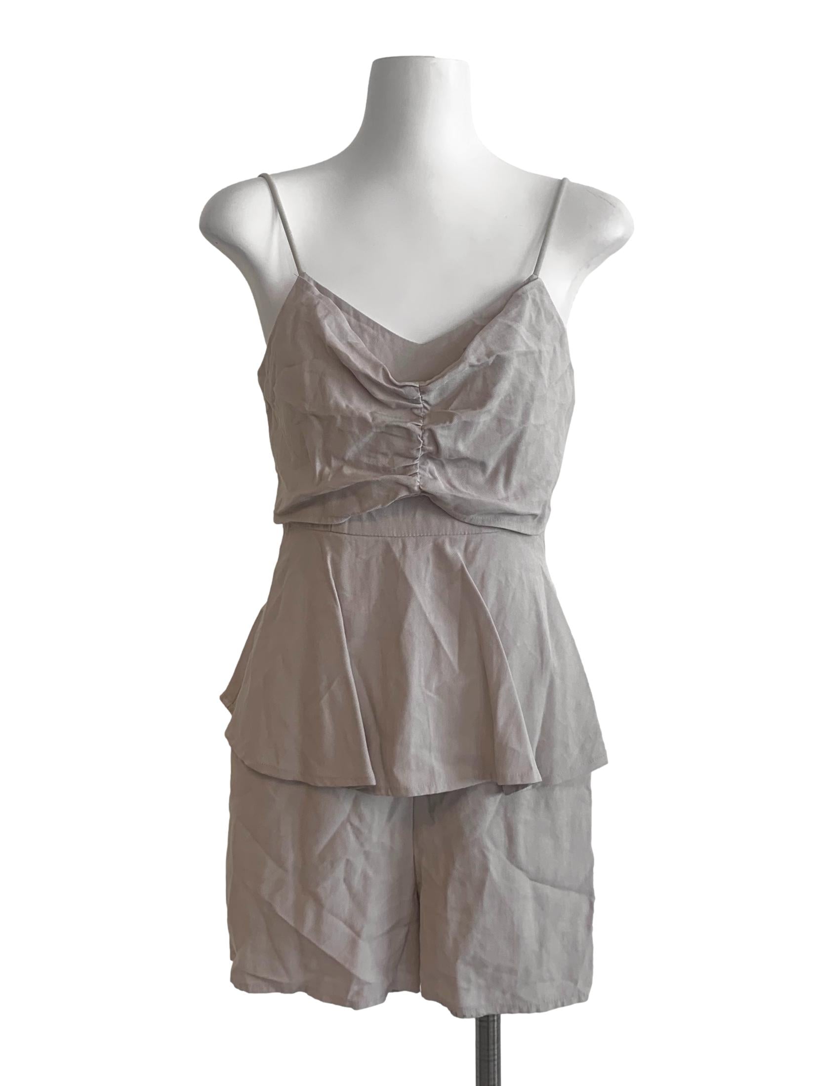 Hazelwood Beige Romper LB