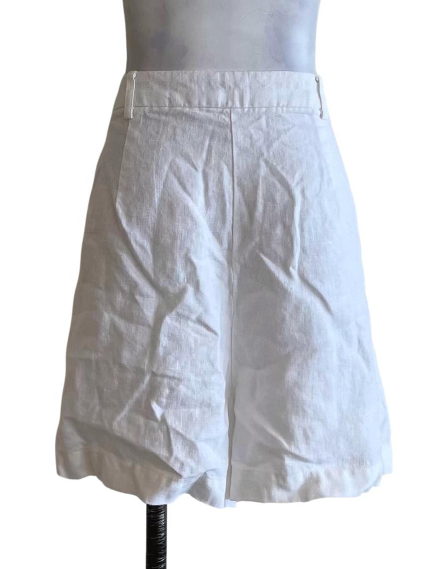 White Plain Shorts