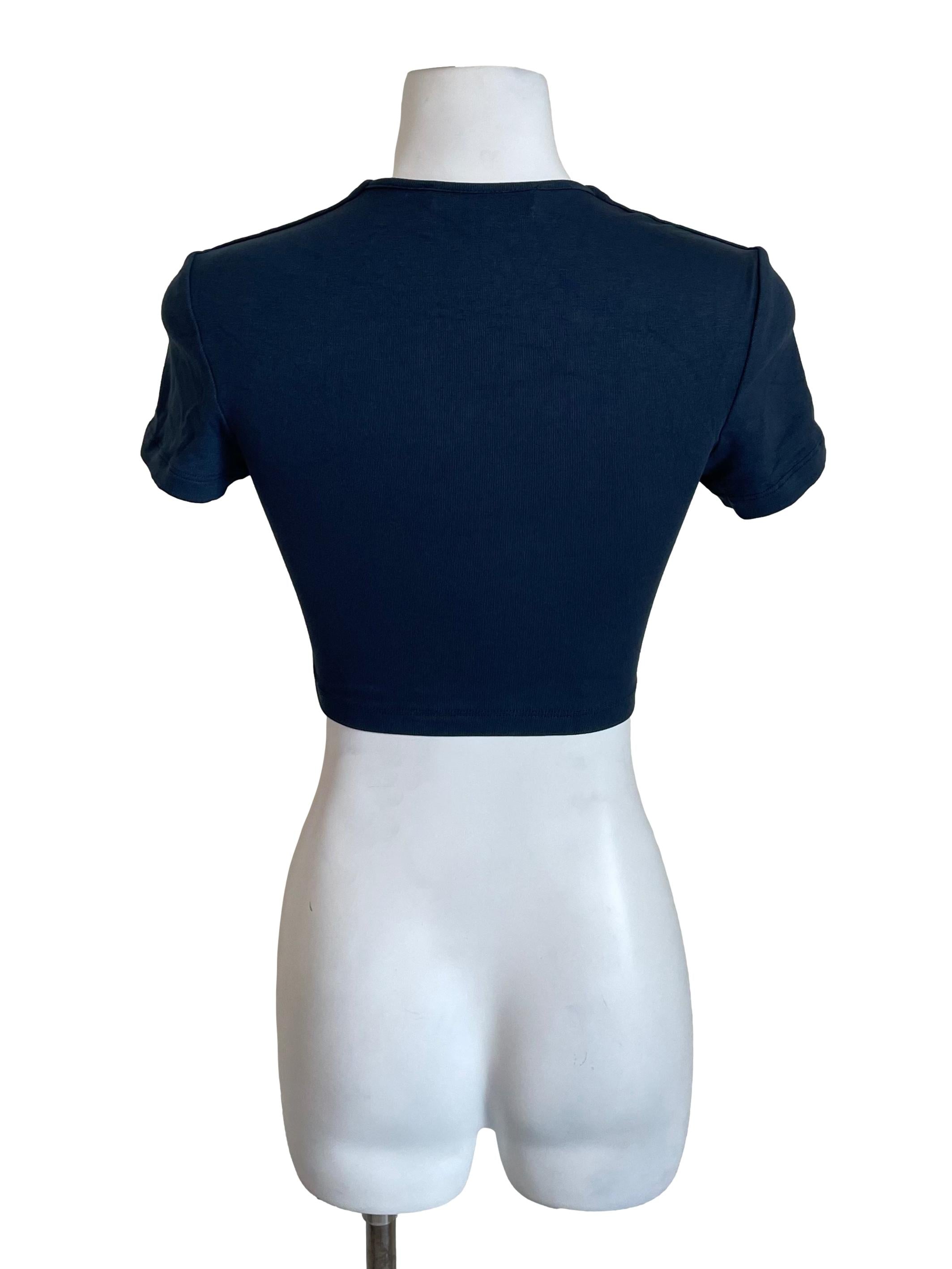 Aegean Queen Anne Crop Tee