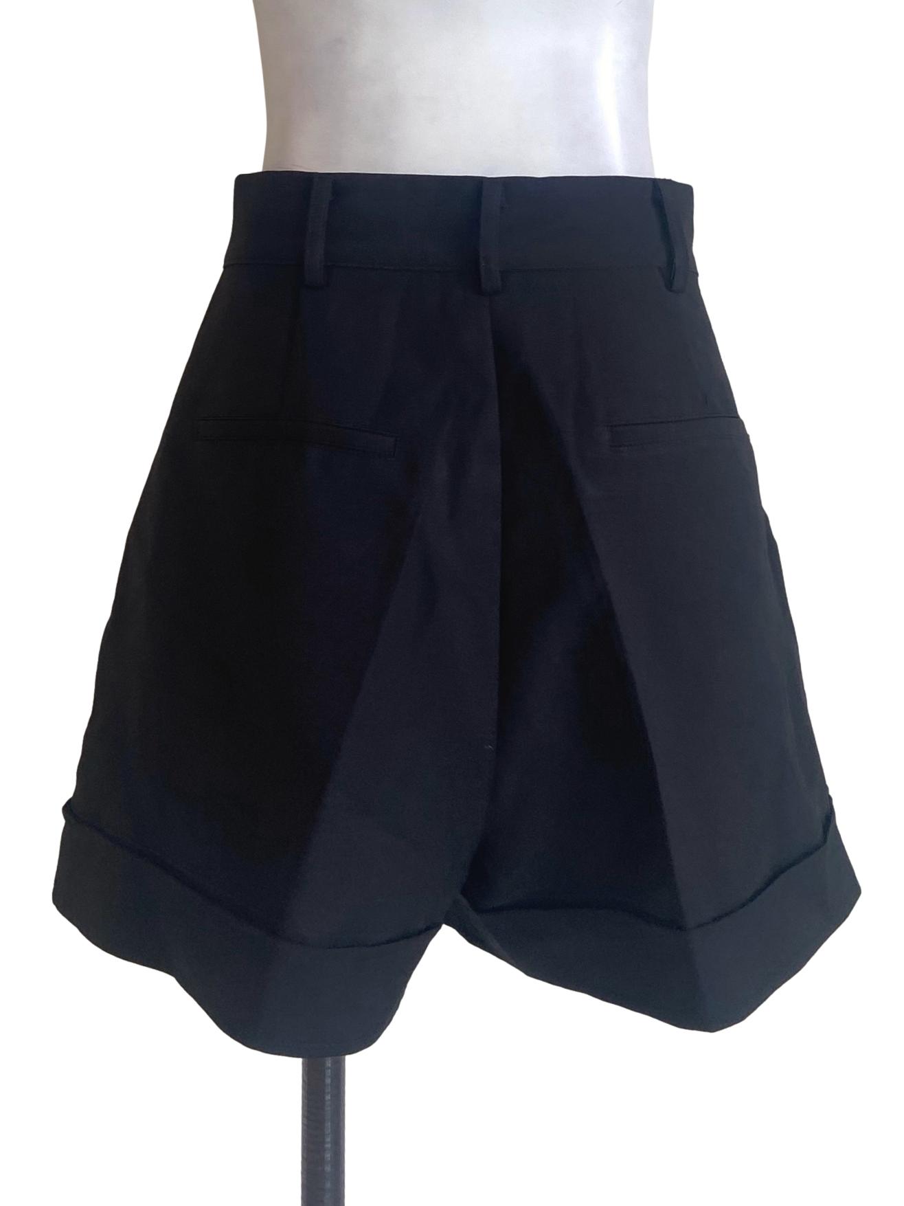 Black Twill Short Pants TTR