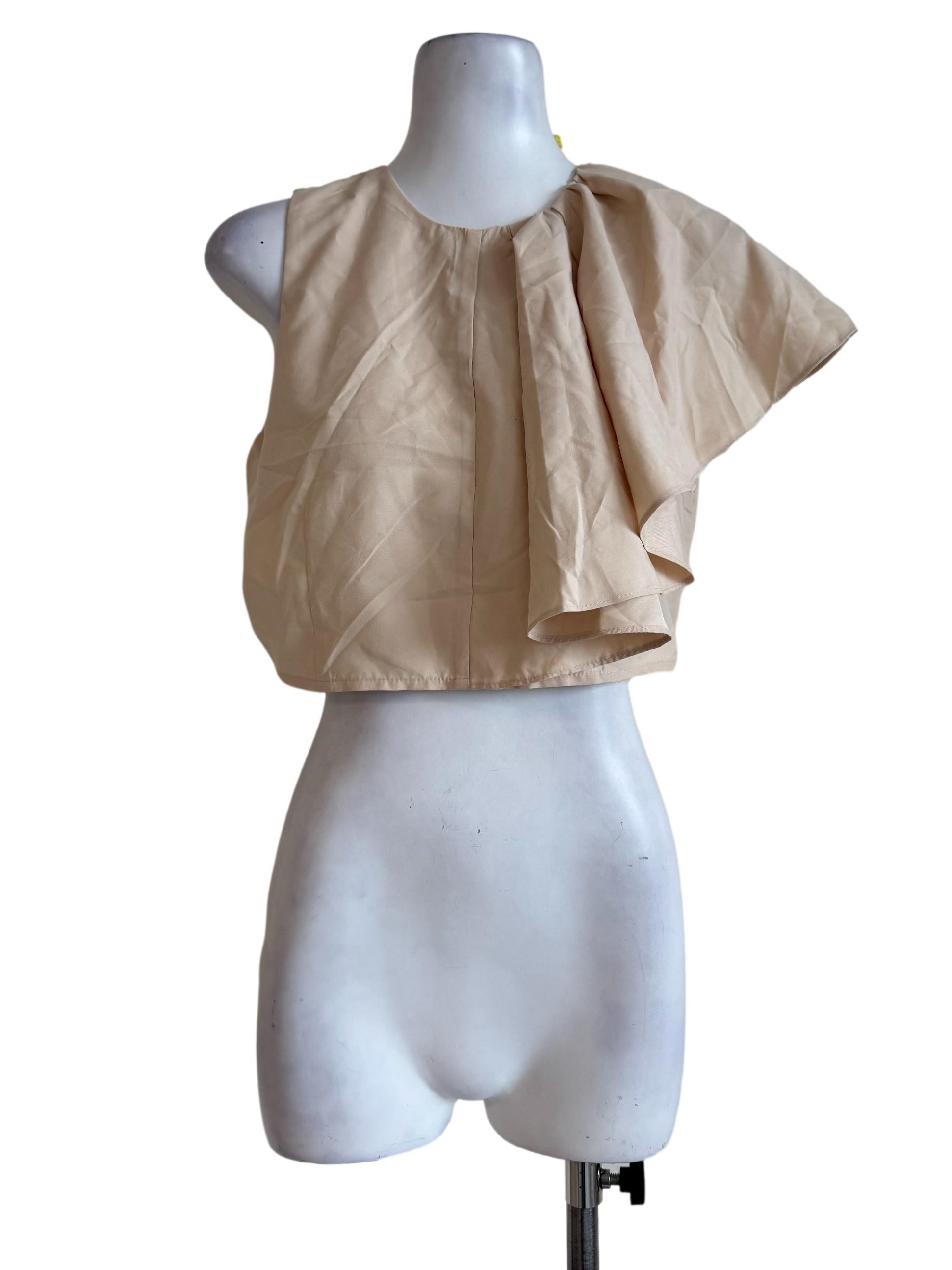 Butter Latte Round Neck Top