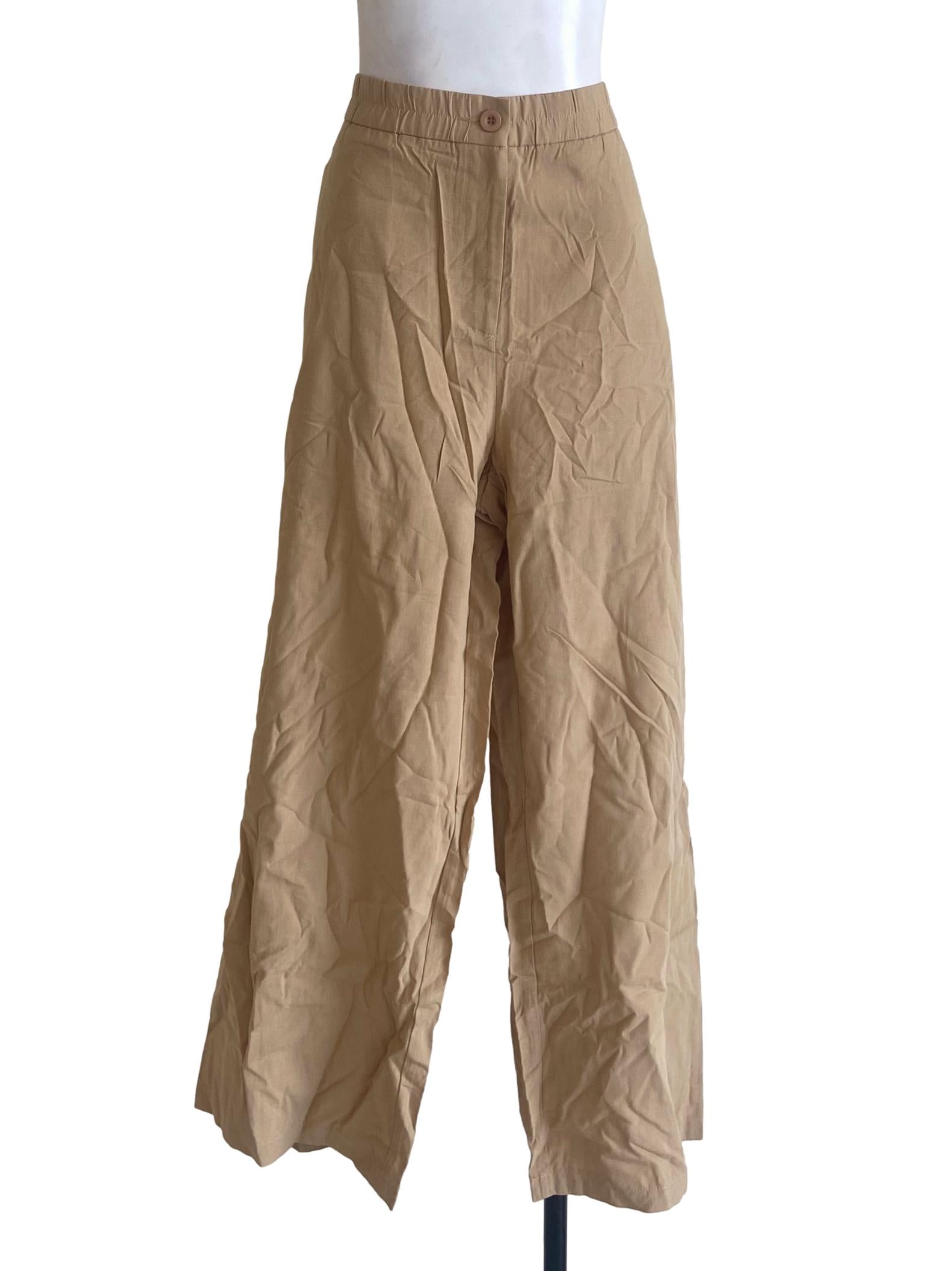 Tortilla Brown Twill Formal Pants