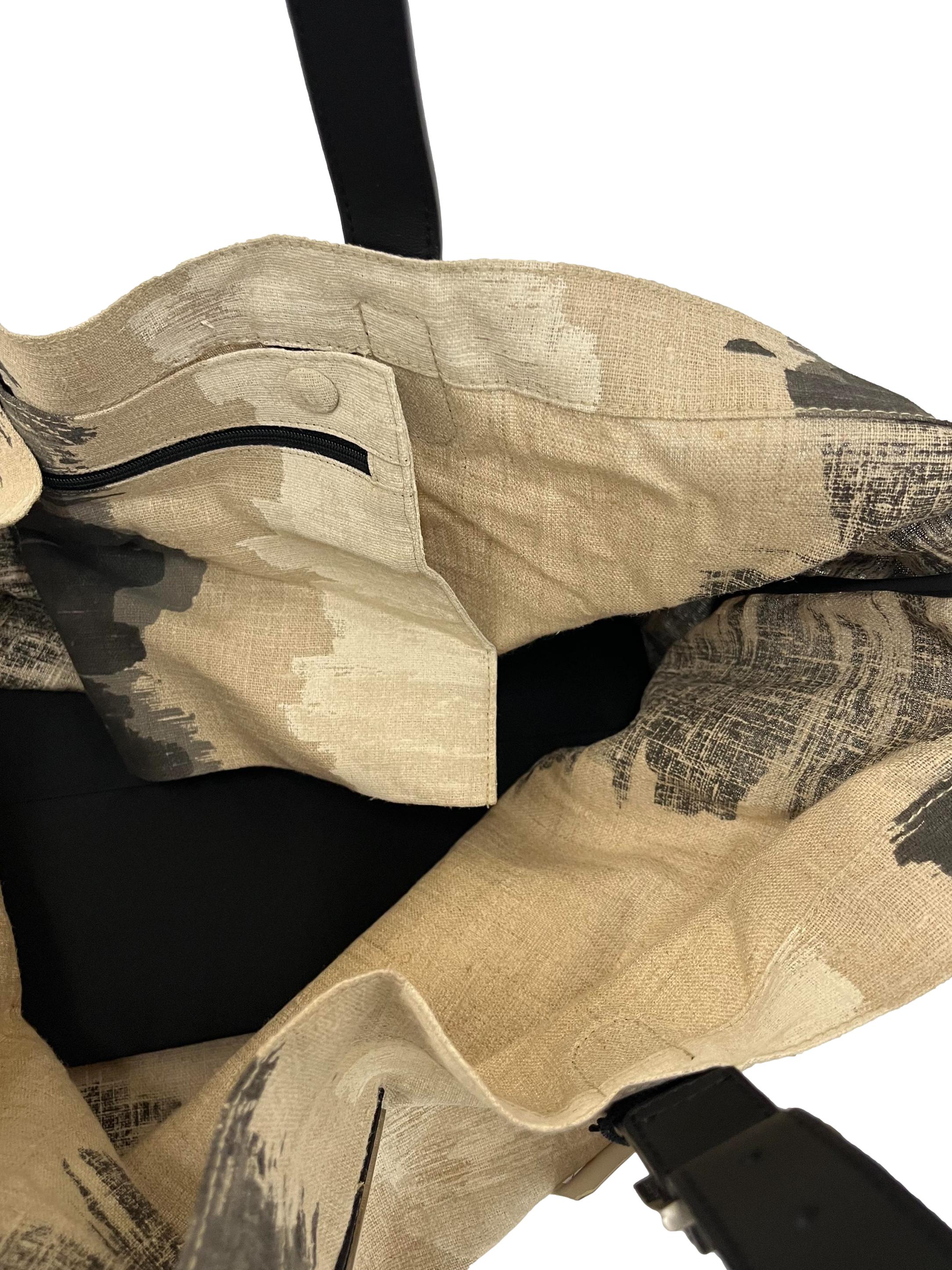 Multicolour Fabric Weekender Tote Bag