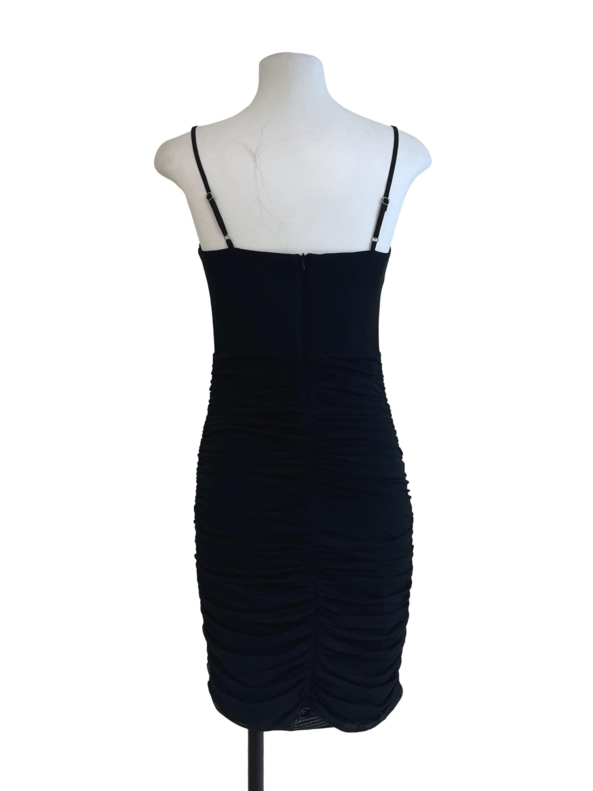 Black Spaghetti Strap Dress