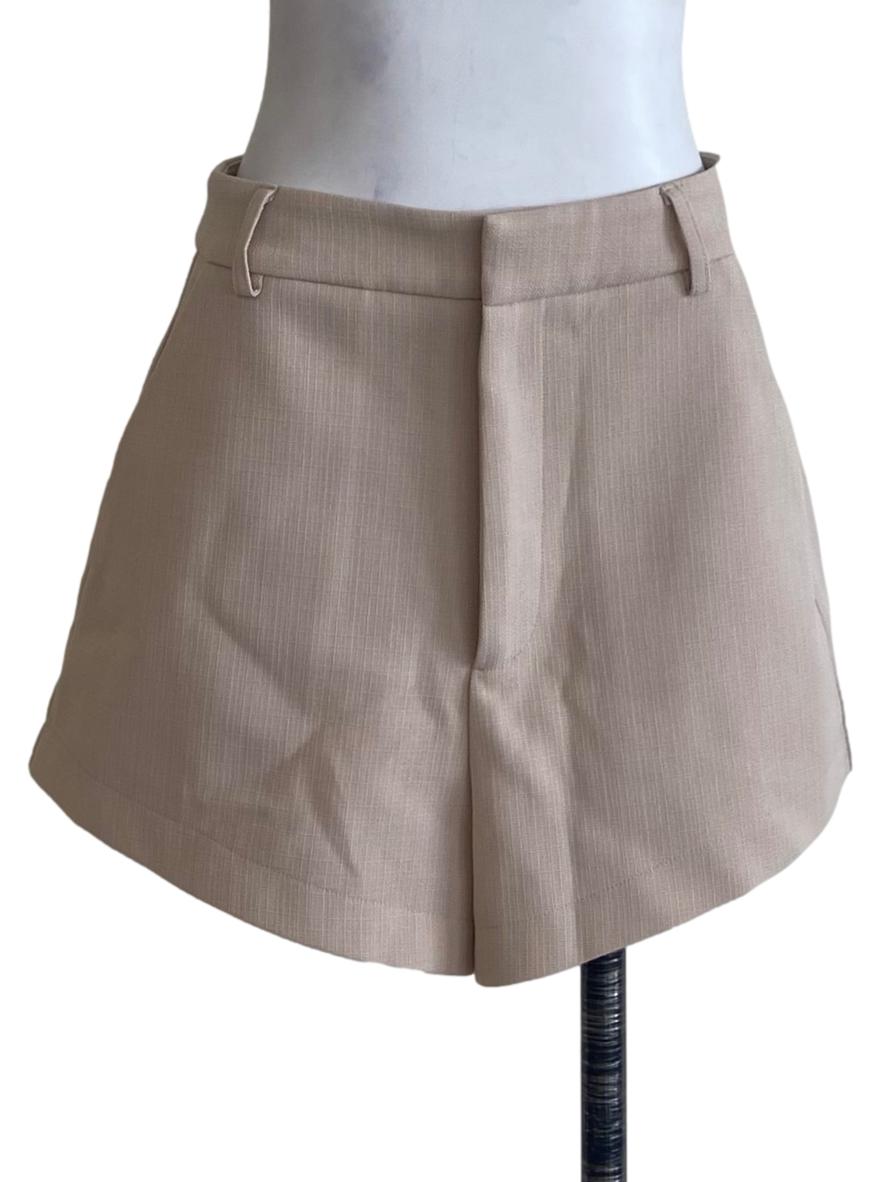 Parchment Beige Shorts