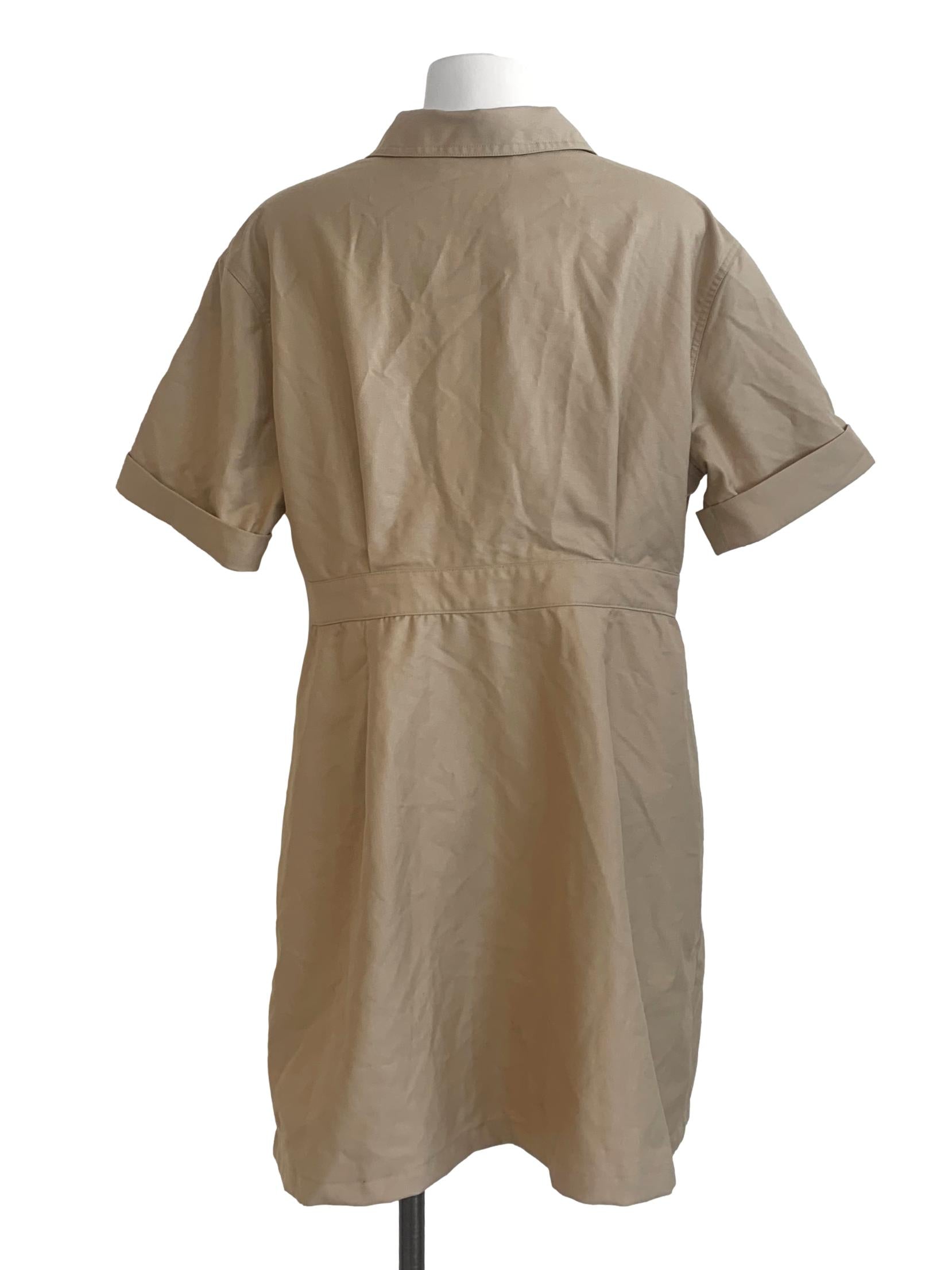 Tortilla Brown Shirt Dress
