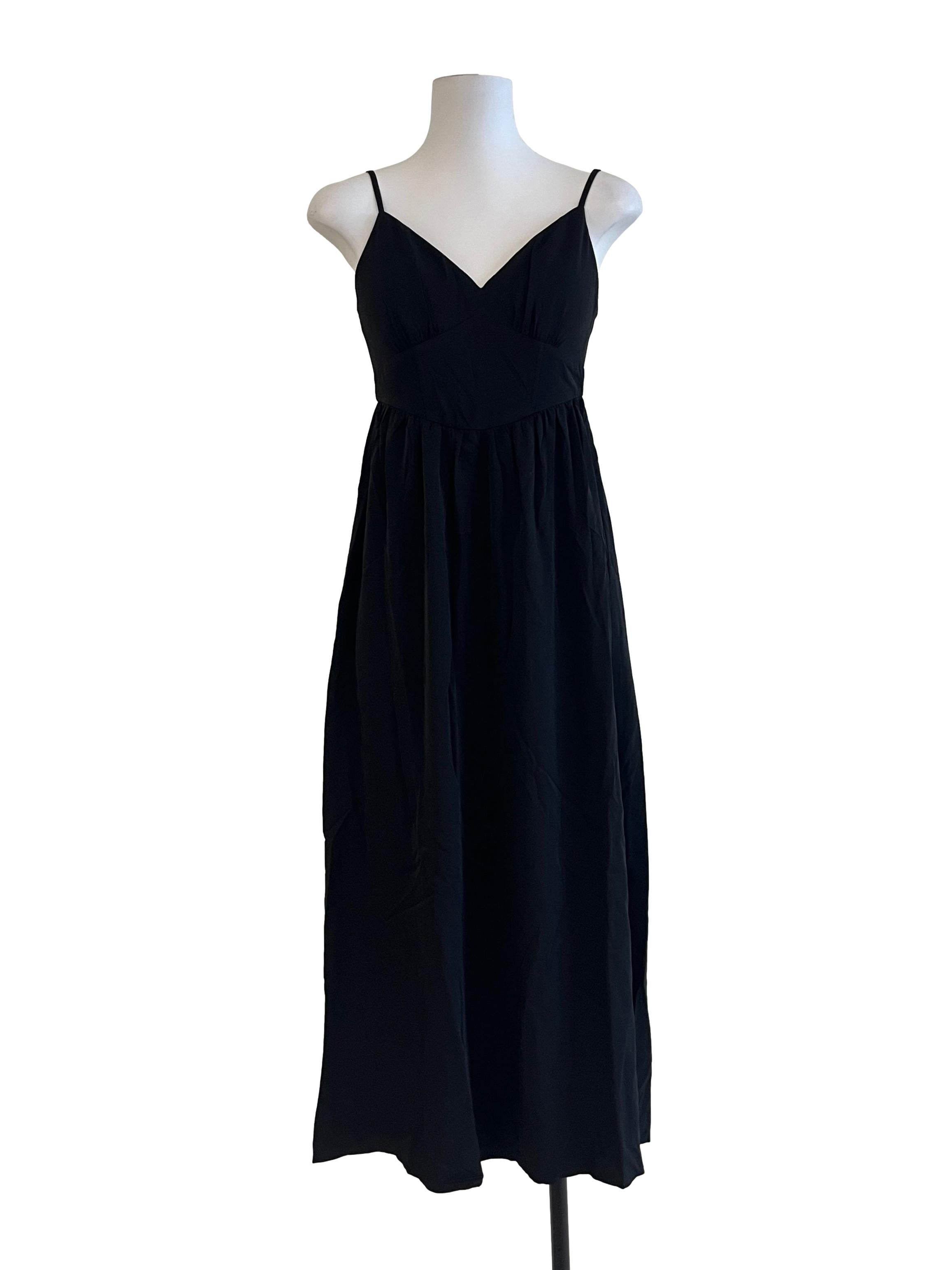 Jade Black Sleeveless Dress