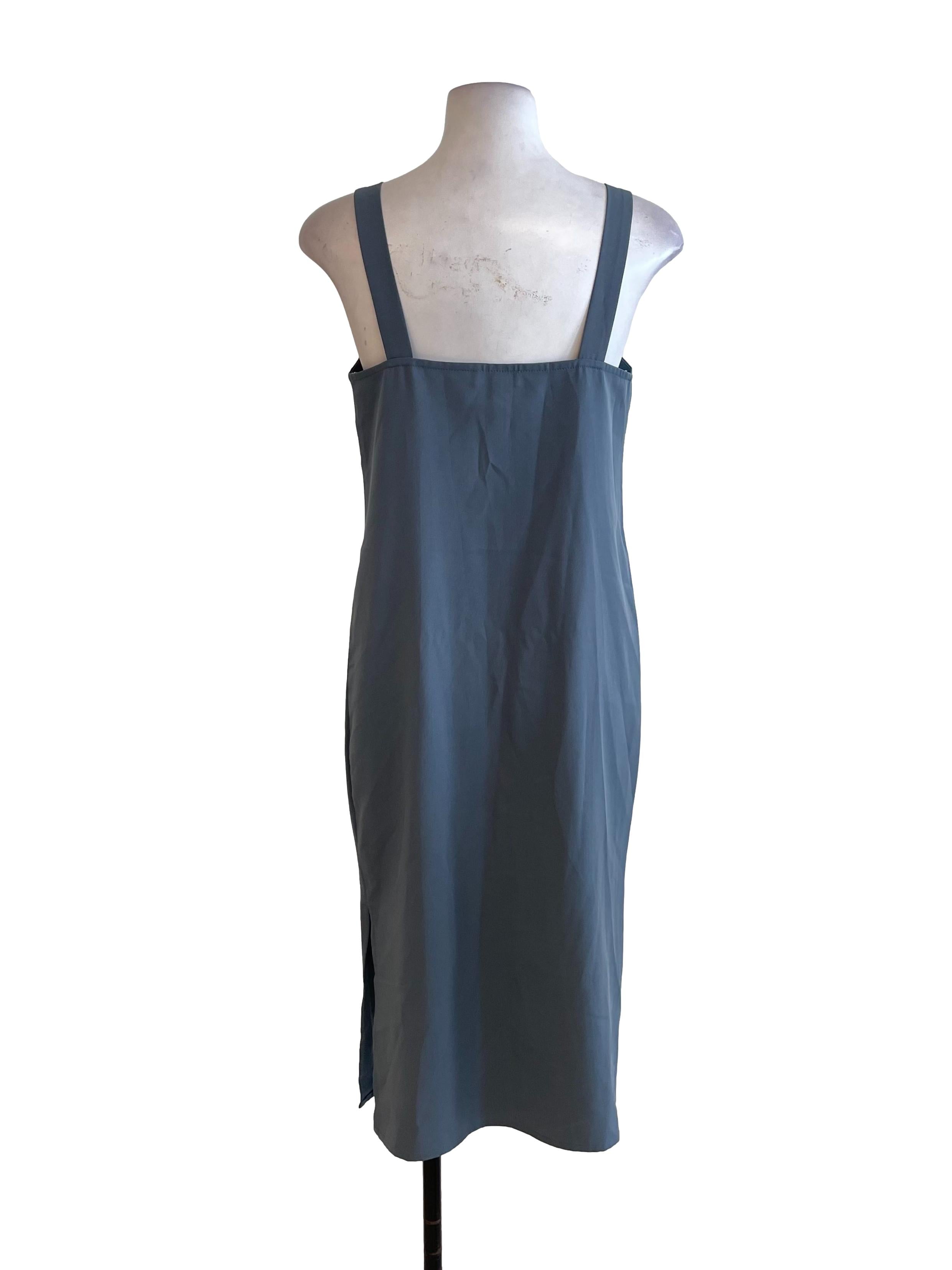 Stone Blue Slip Dress