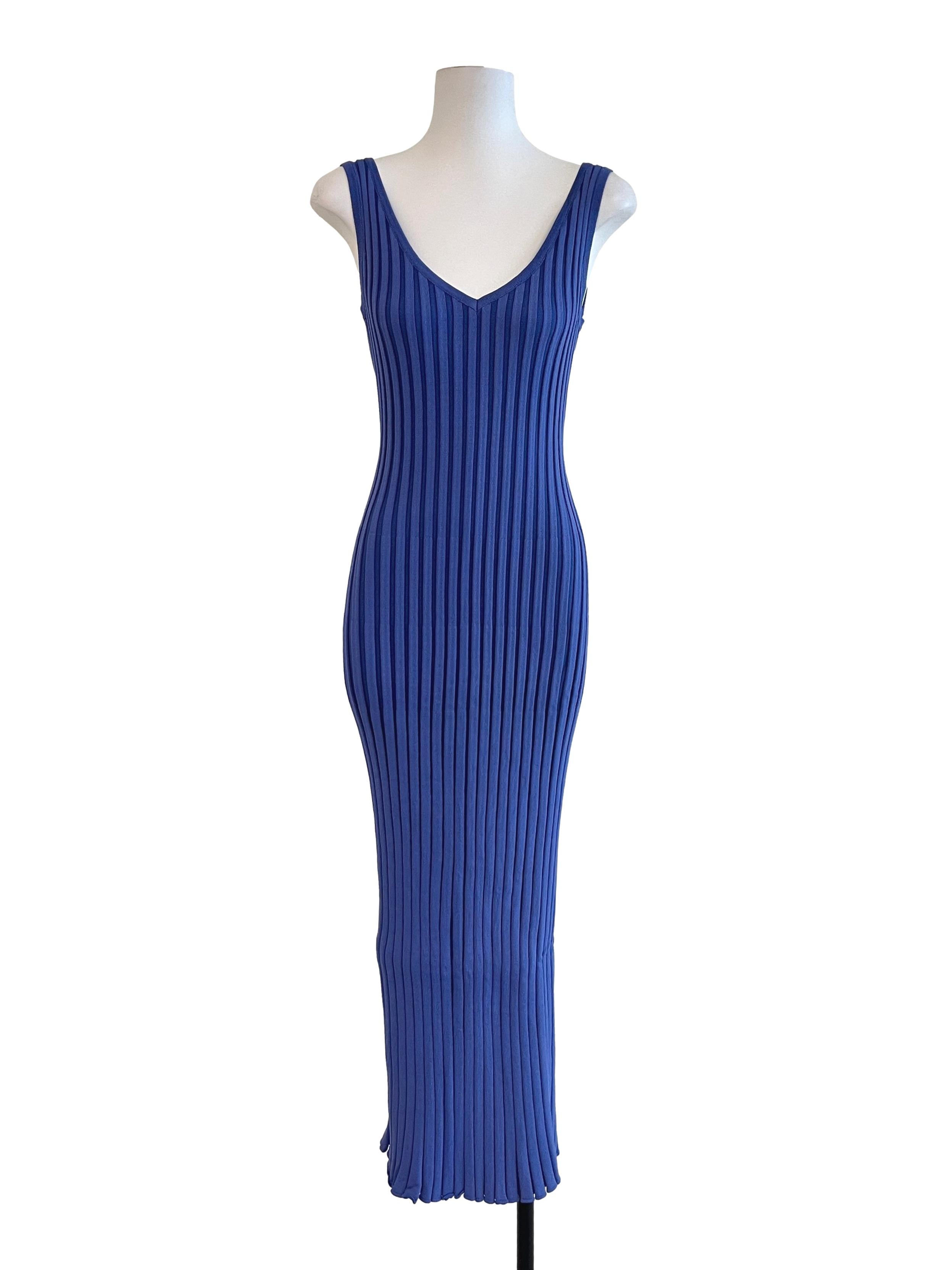 Orchid Purple V Neck Bodycon Dress