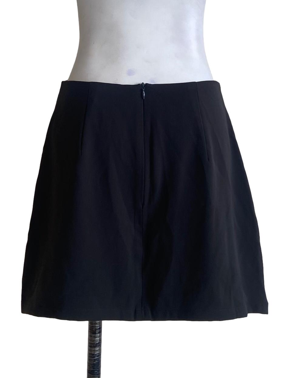 Ash Grey Mini Skirt