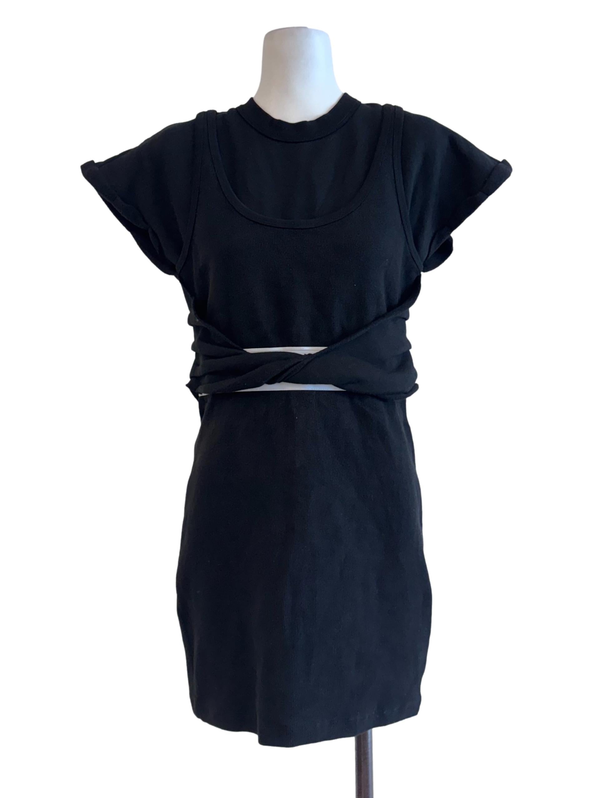 Black Halter Neck Mini Dress