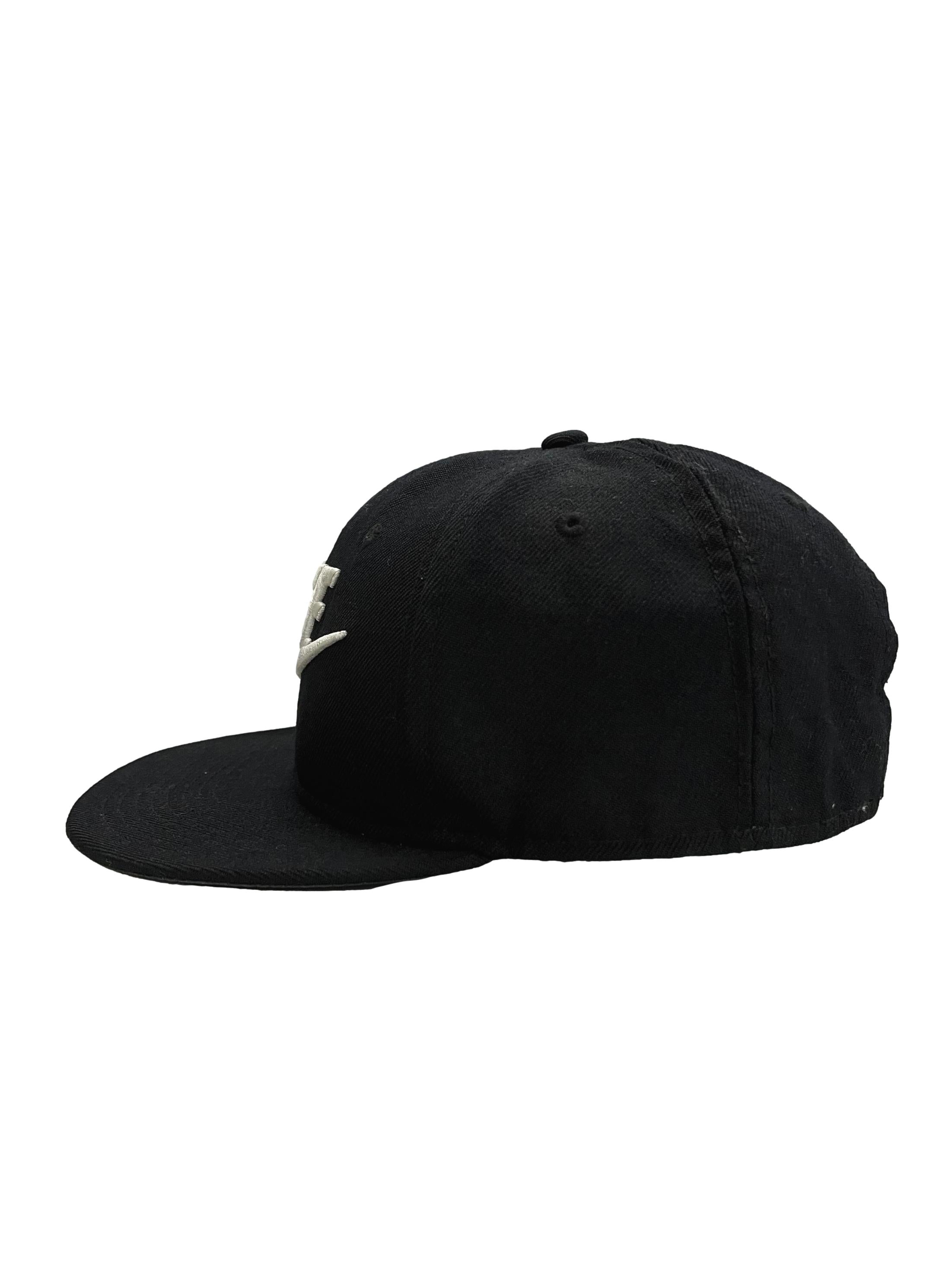 Black Nike Swoosh Embroidered Cap