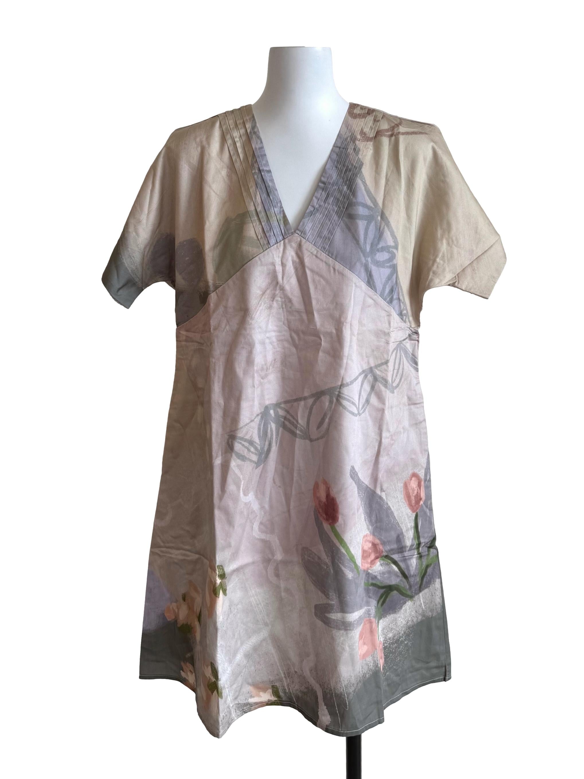 Estate Pintuck Shift Dress OSN